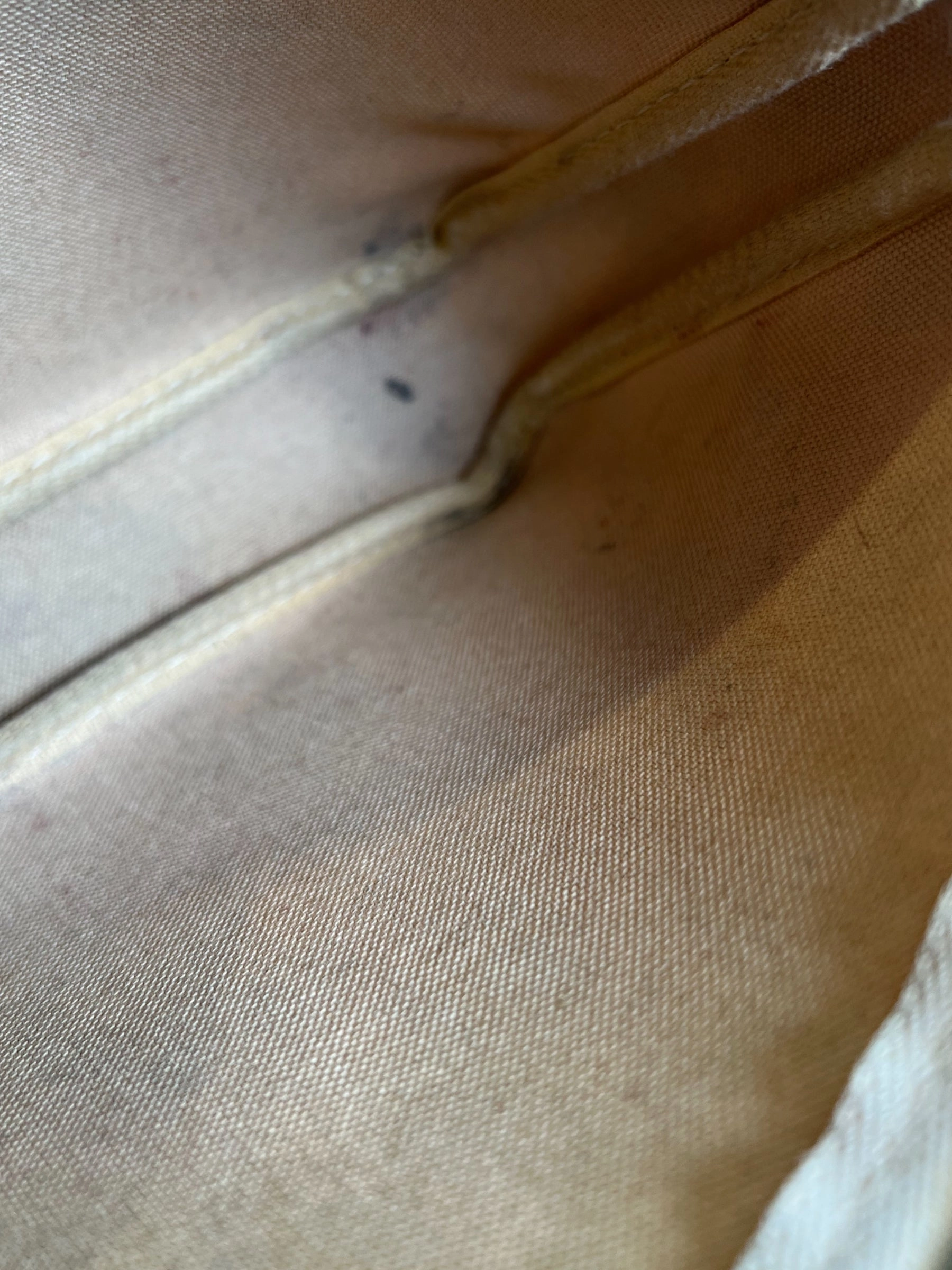 Louis Vuitton Canvas Pochette Azur Handbag