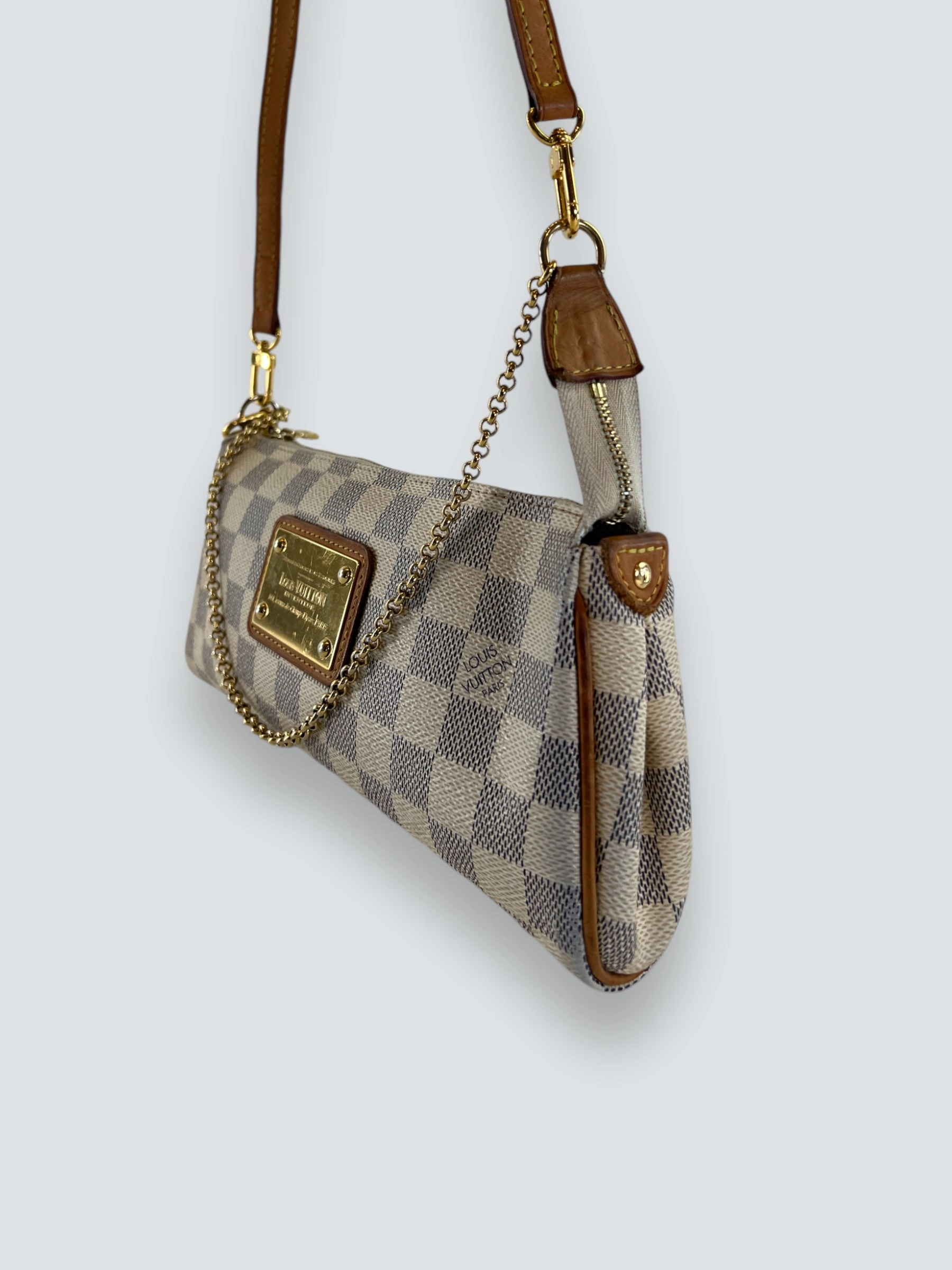 Louis Vuitton Damier Azur Canvas Eva Crossbody