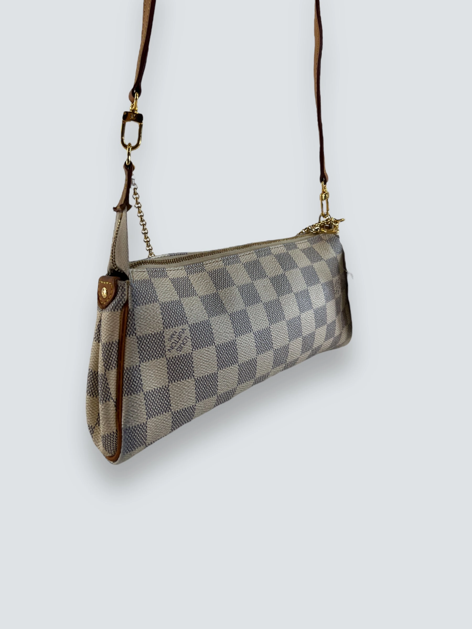 Louis Vuitton Damier Azur Canvas Eva Crossbody