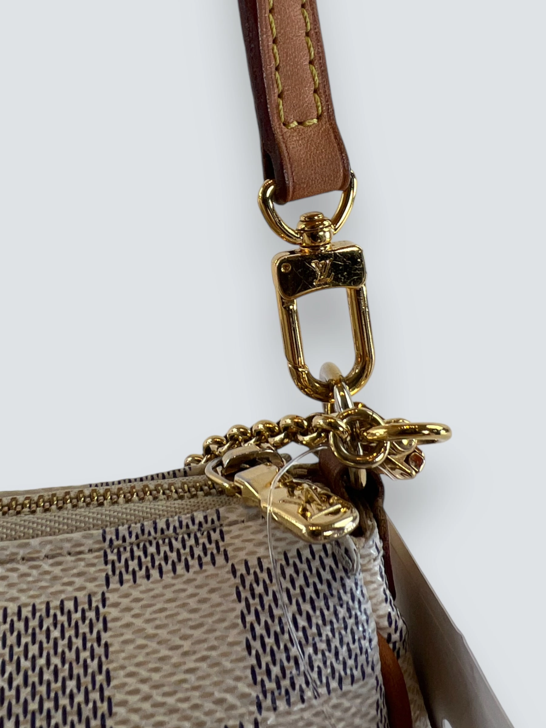 Louis Vuitton Damier Azur Canvas Eva Crossbody