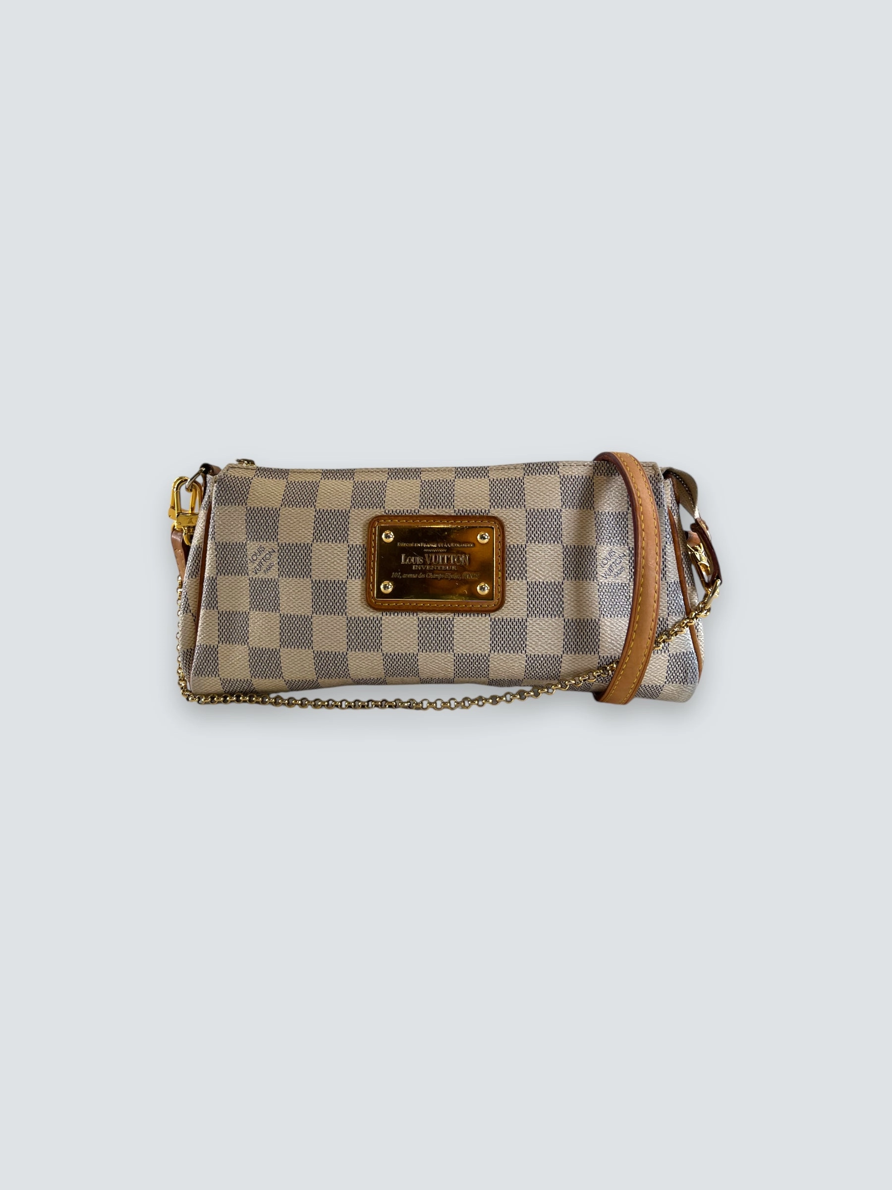 Louis Vuitton Damier Azur Canvas Eva Crossbody