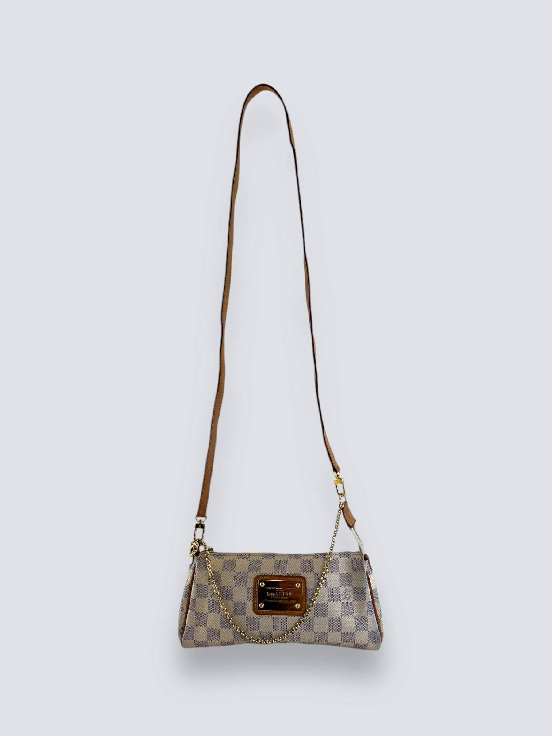 Louis Vuitton Damier Azur Canvas Eva Crossbody