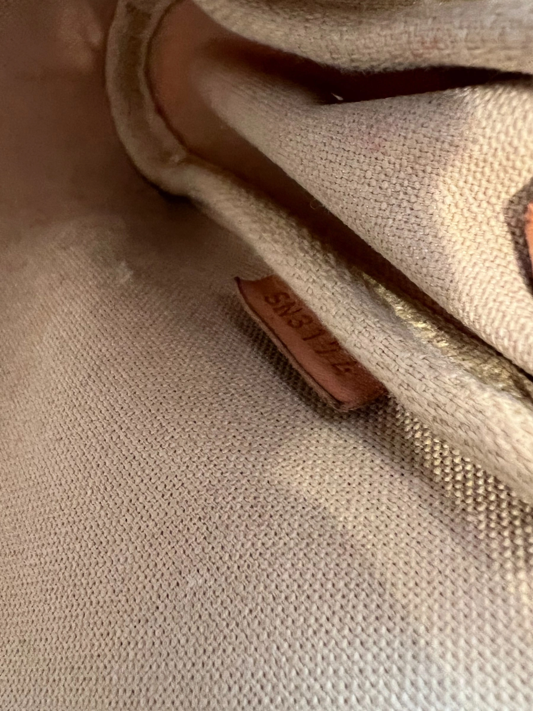 Louis Vuitton Damier Azur Canvas Eva Crossbody