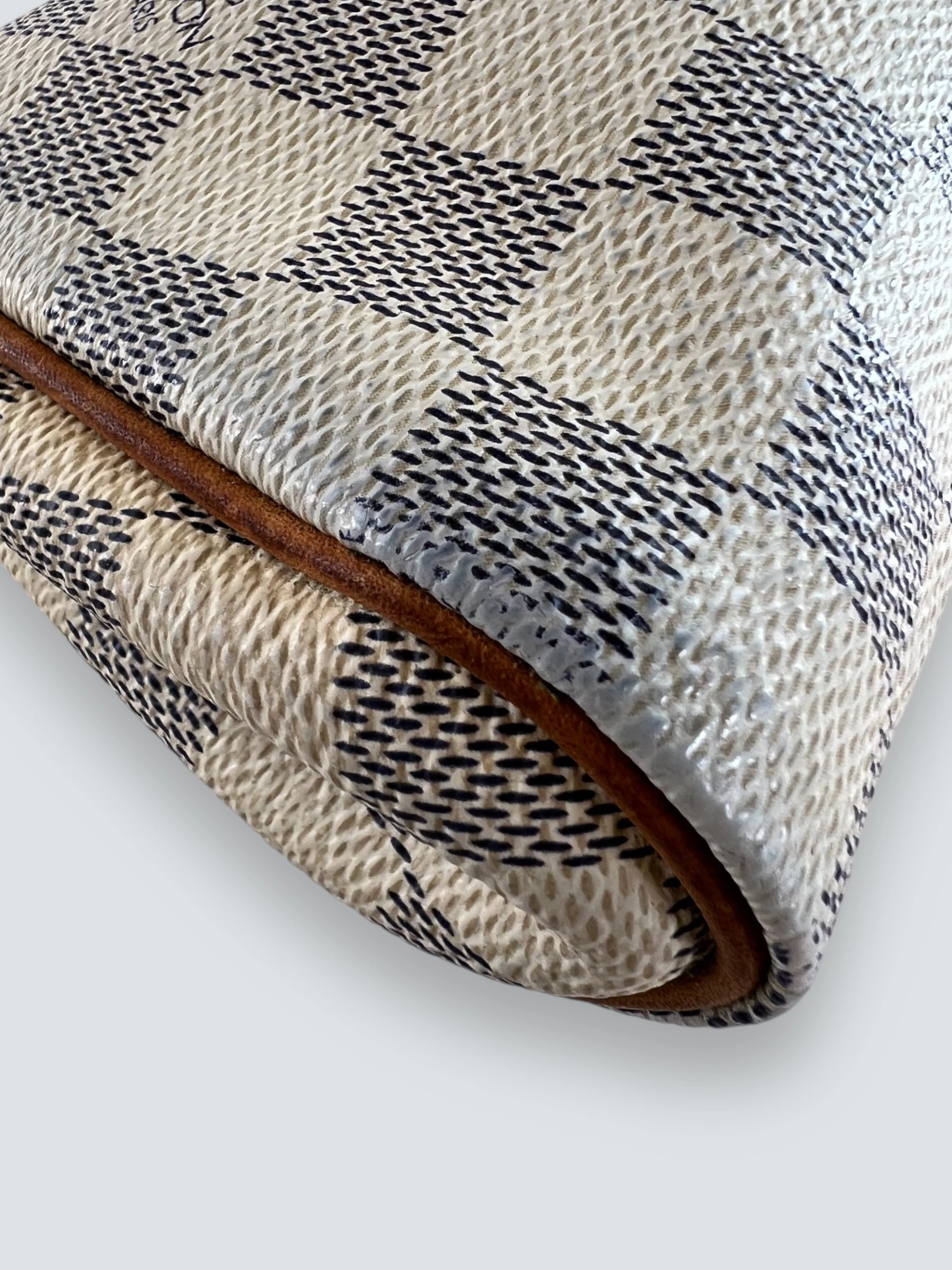 Louis Vuitton Damier Azur Canvas Eva Crossbody