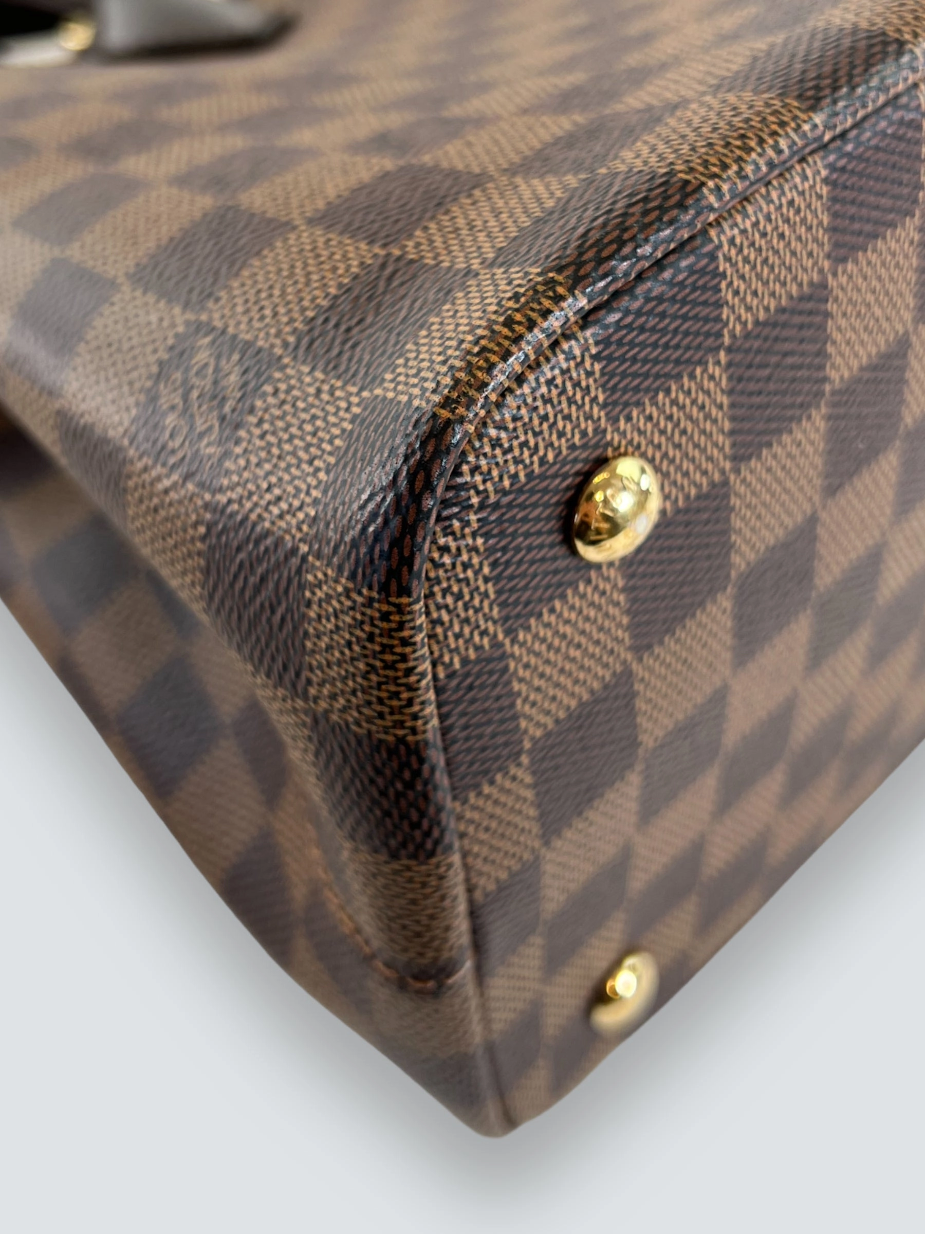 Louis Vuitton Damier Ebene Canvas Kensington Tote