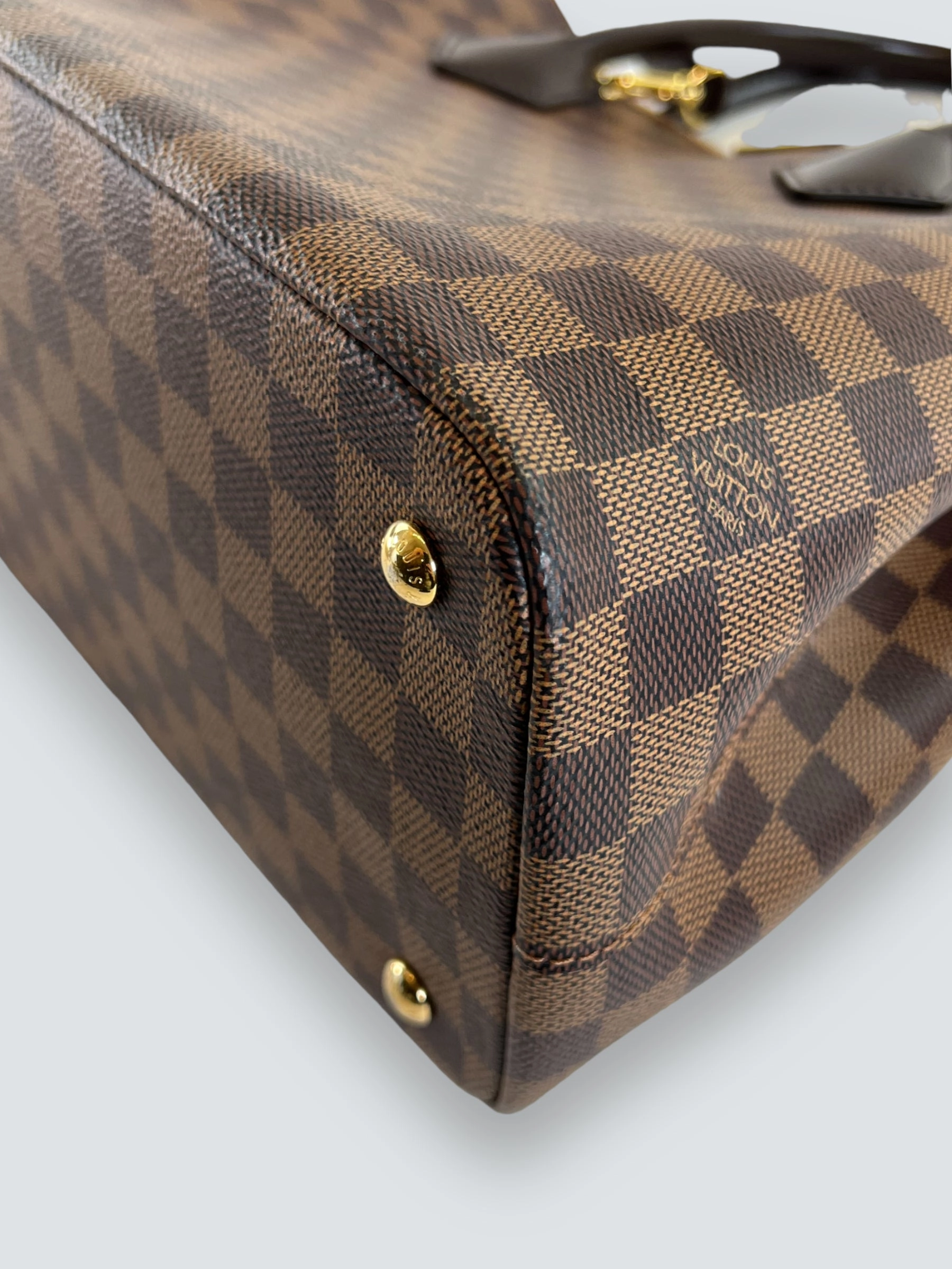 Louis Vuitton Damier Ebene Canvas Kensington Tote