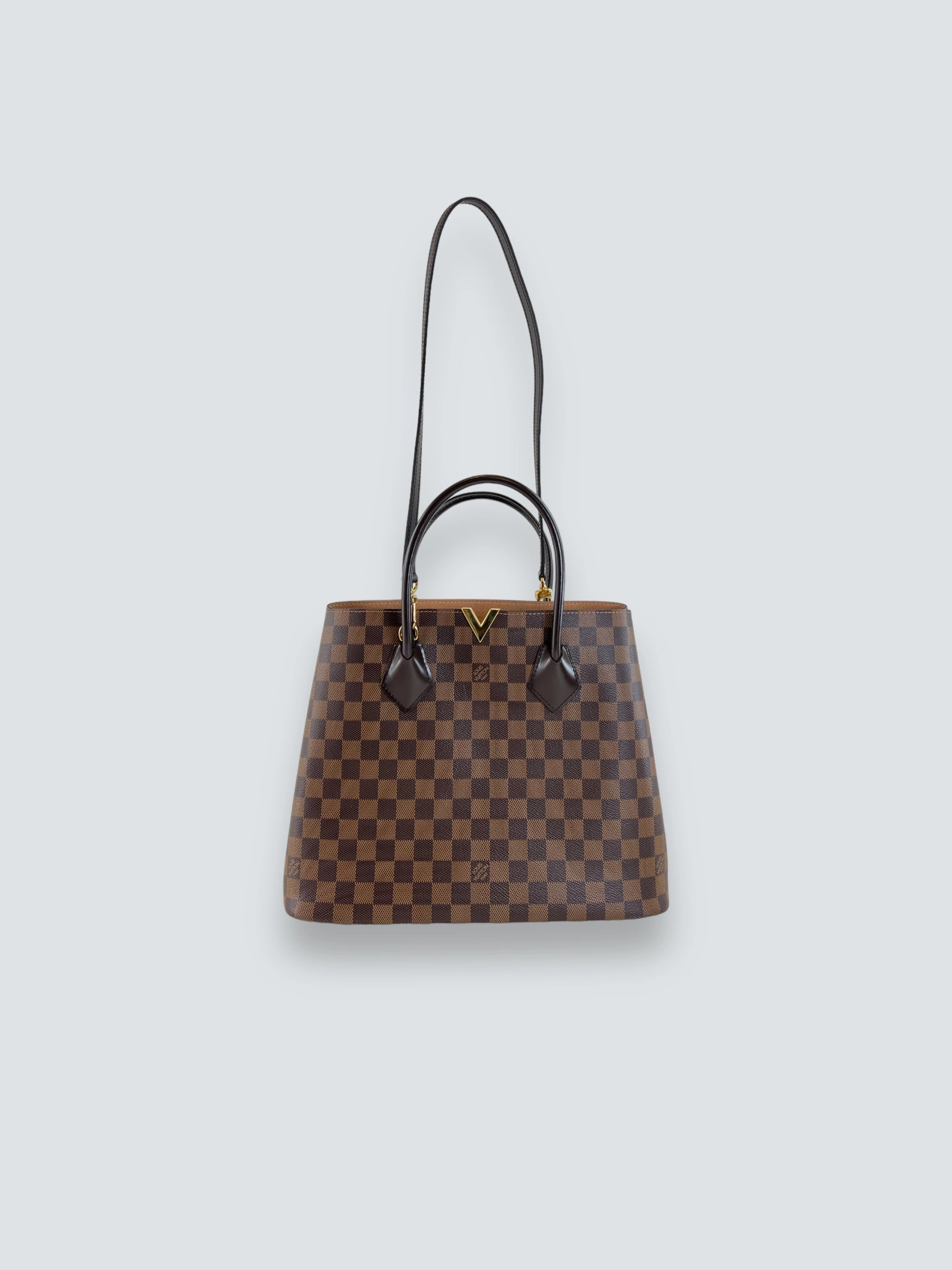 Louis Vuitton Damier Ebene Canvas Kensington Tote