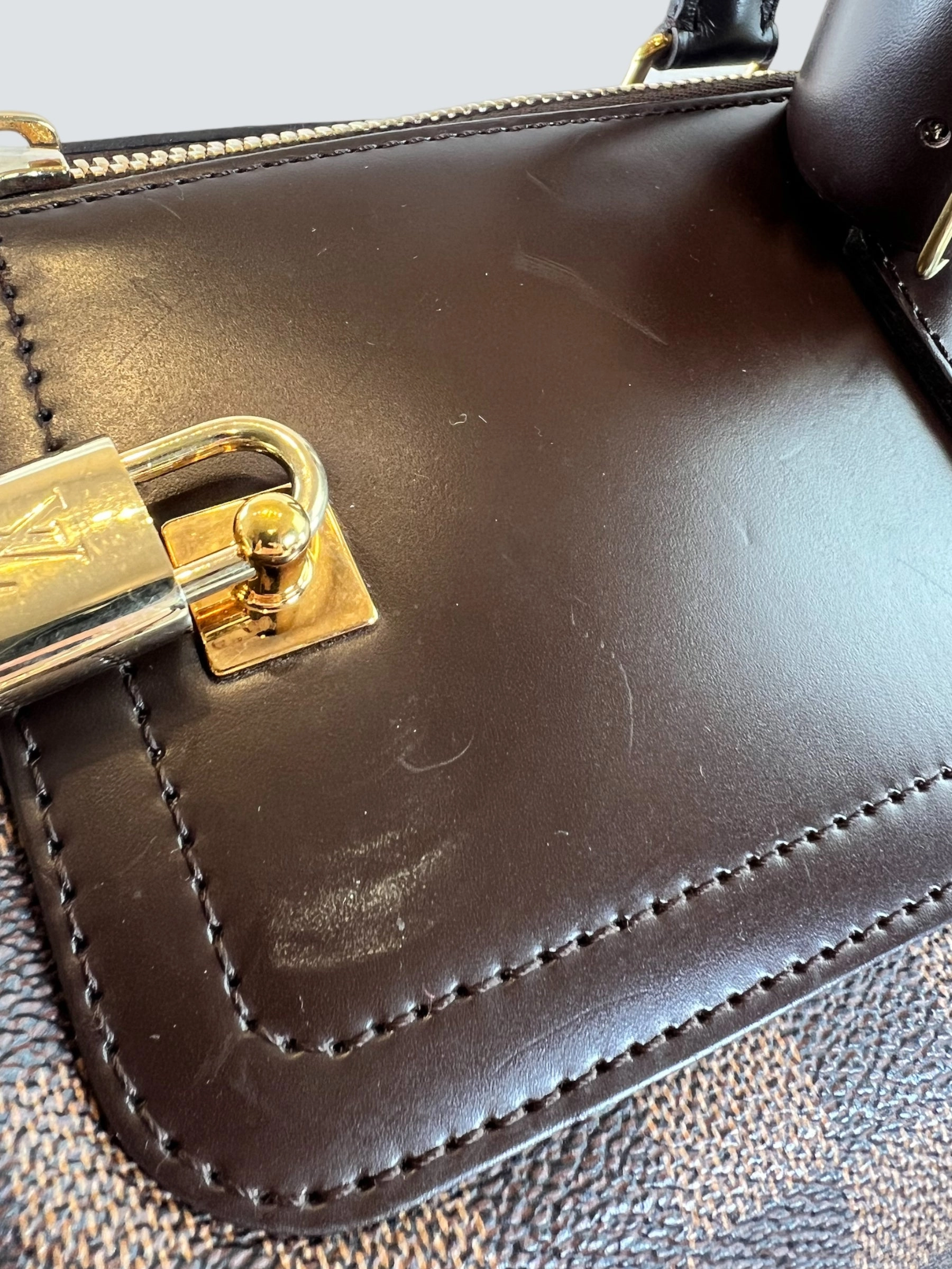 Louis Vuitton Damier Ebene Canvas Luggage