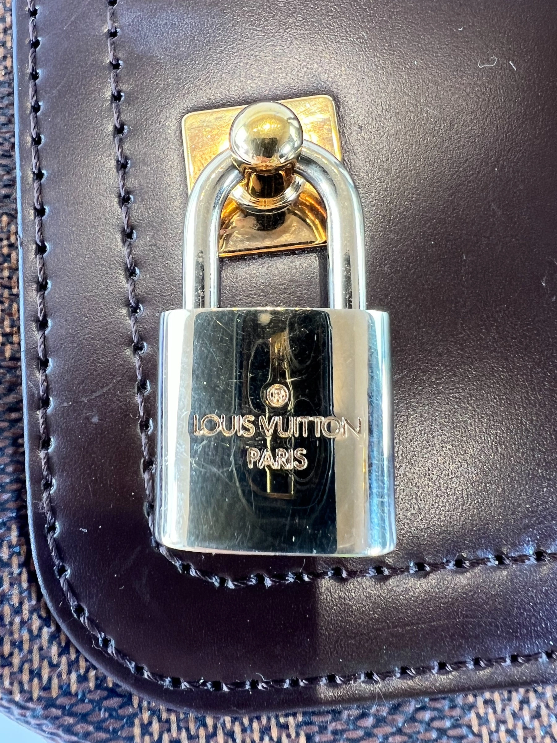 Louis Vuitton Damier Ebene Canvas Luggage