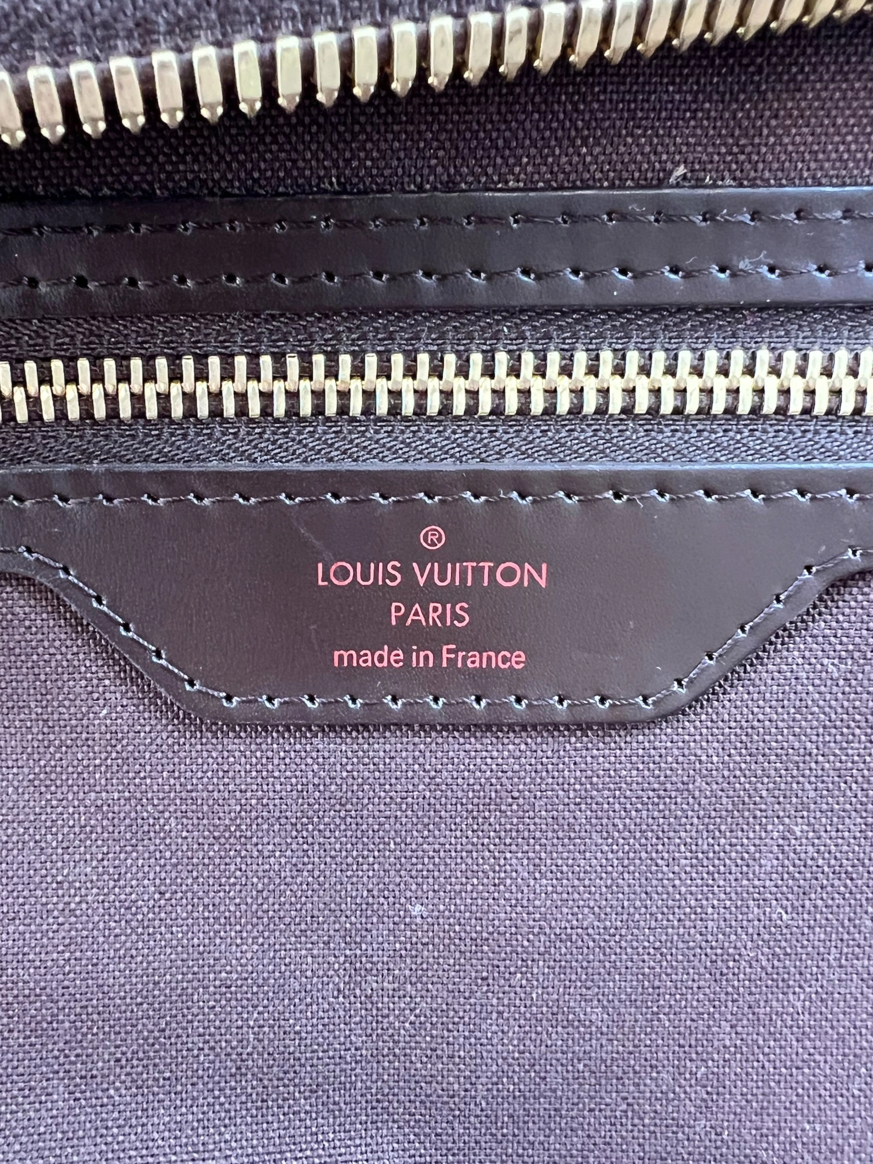 Louis Vuitton Damier Ebene Canvas Luggage