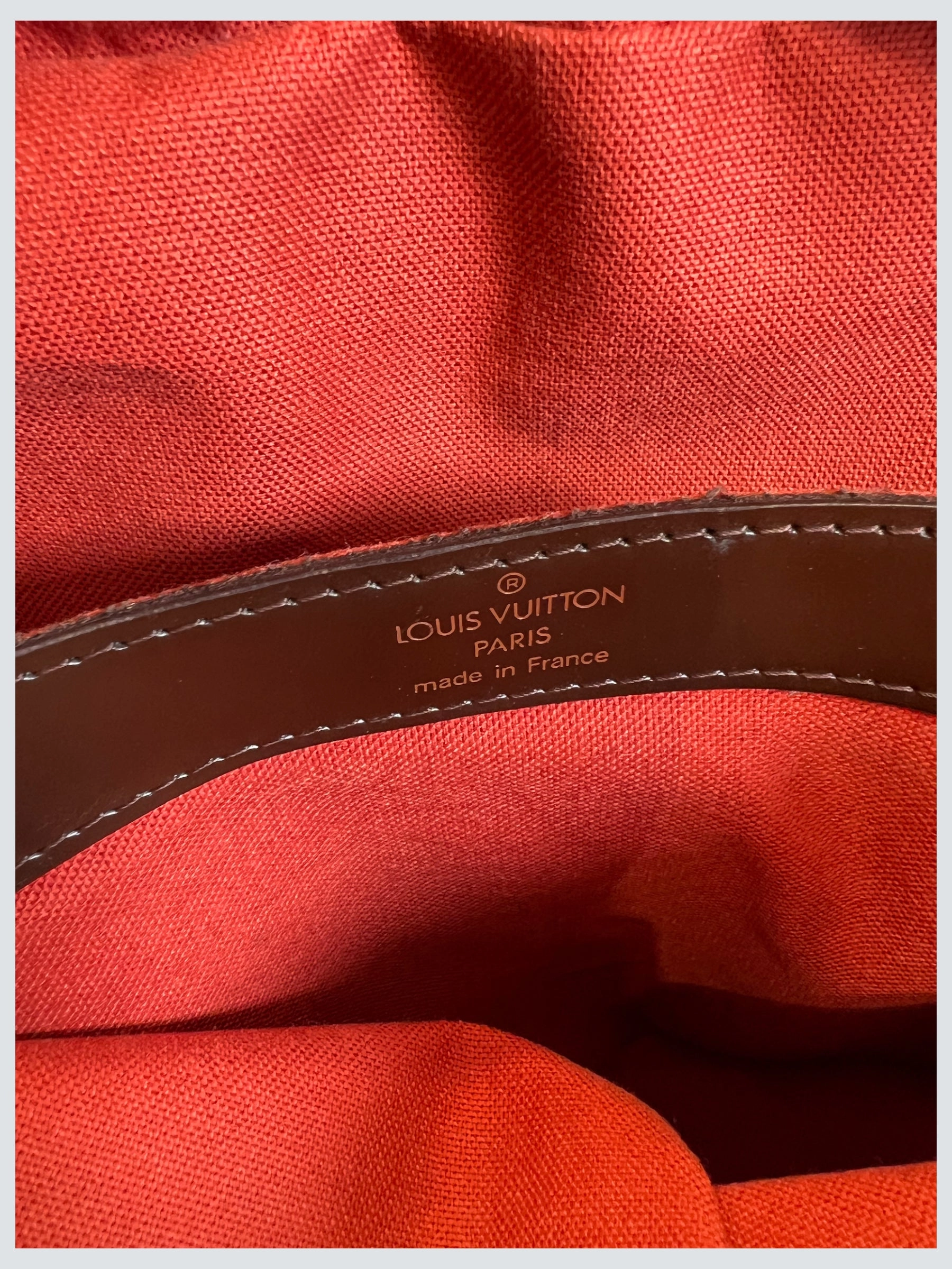 Louis Vuitton Damier Ebene Canvas Satchel