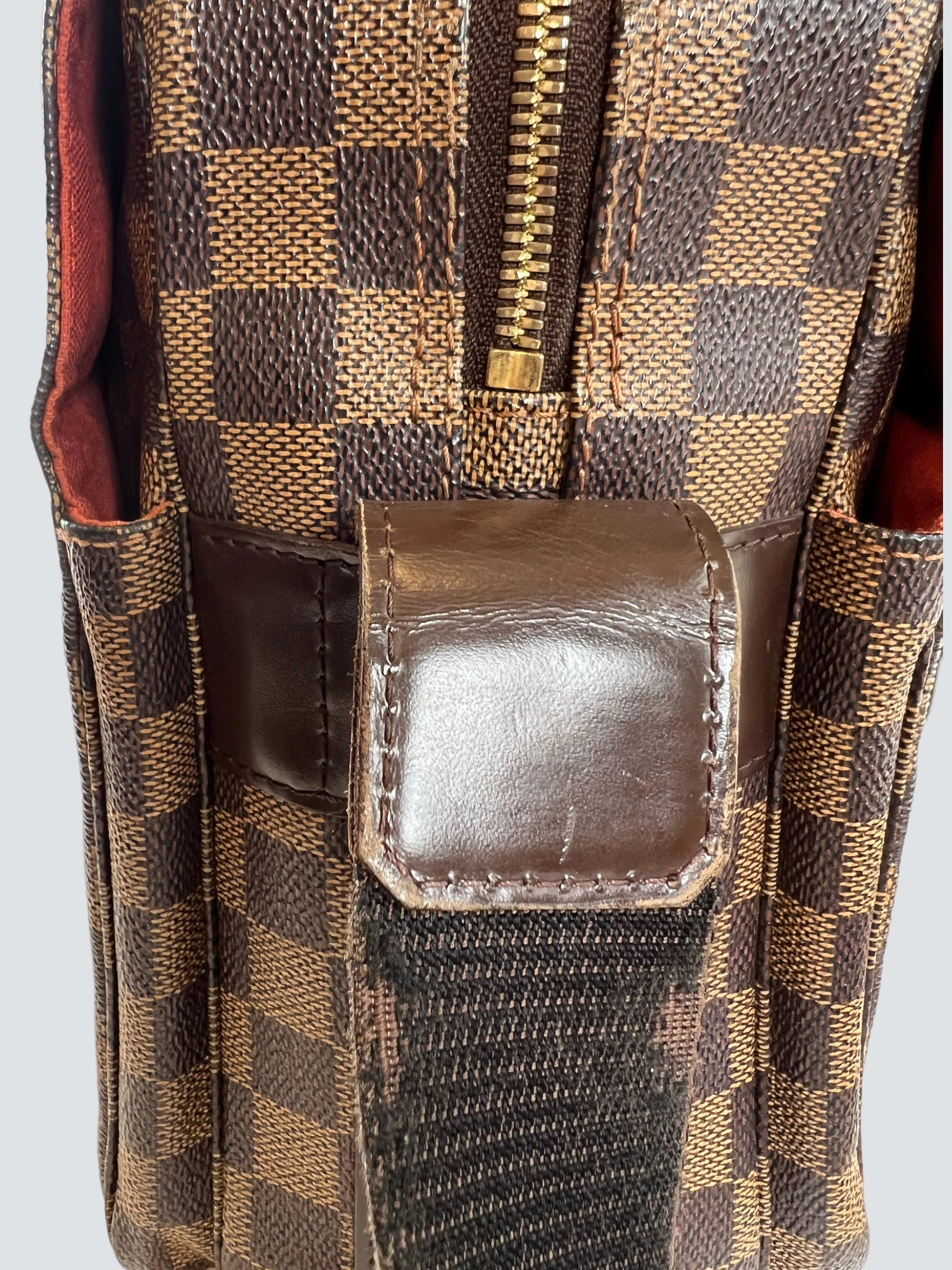 Louis Vuitton Damier Ebene Canvas Satchel