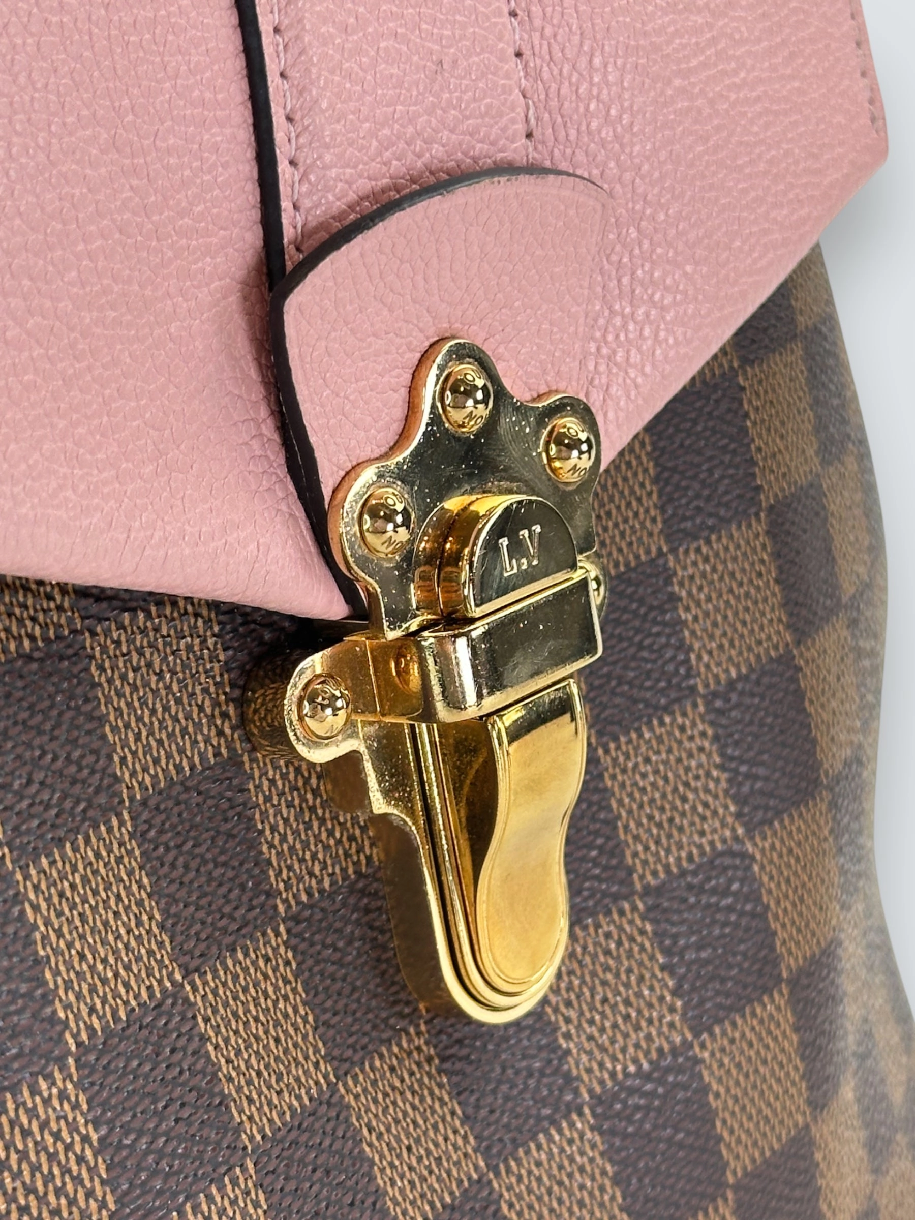 Louis Vuitton Damier Evene Canvas & Leather Clapton Backpack