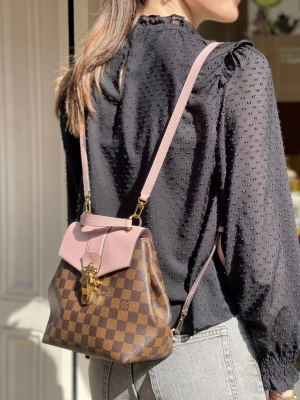 Louis Vuitton Damier Evene Canvas & Leather Clapton Backpack