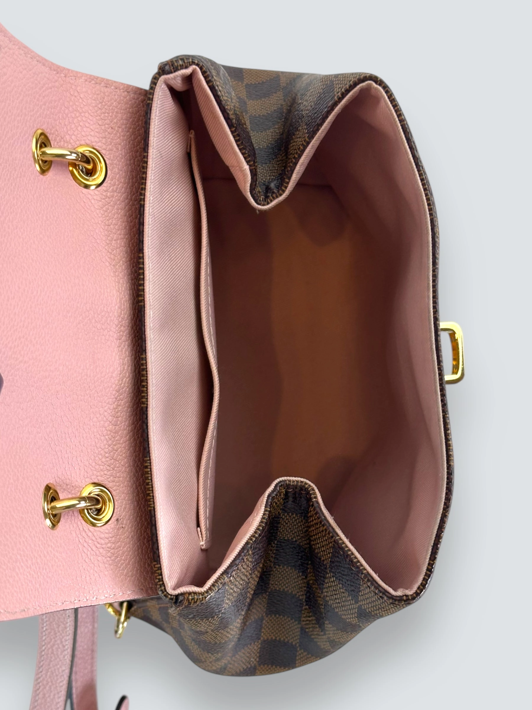 Louis Vuitton Damier Evene Canvas & Leather Clapton Backpack