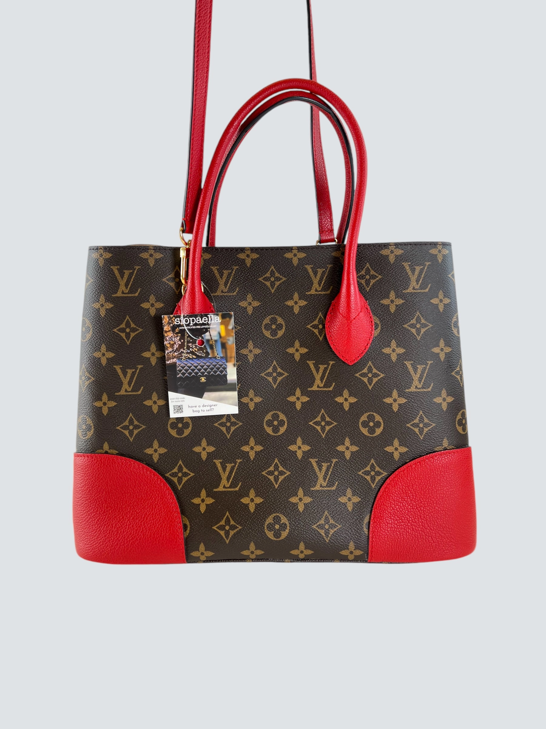 Louis Vuitton Monogram Canvas & Leather Flandrin Tote