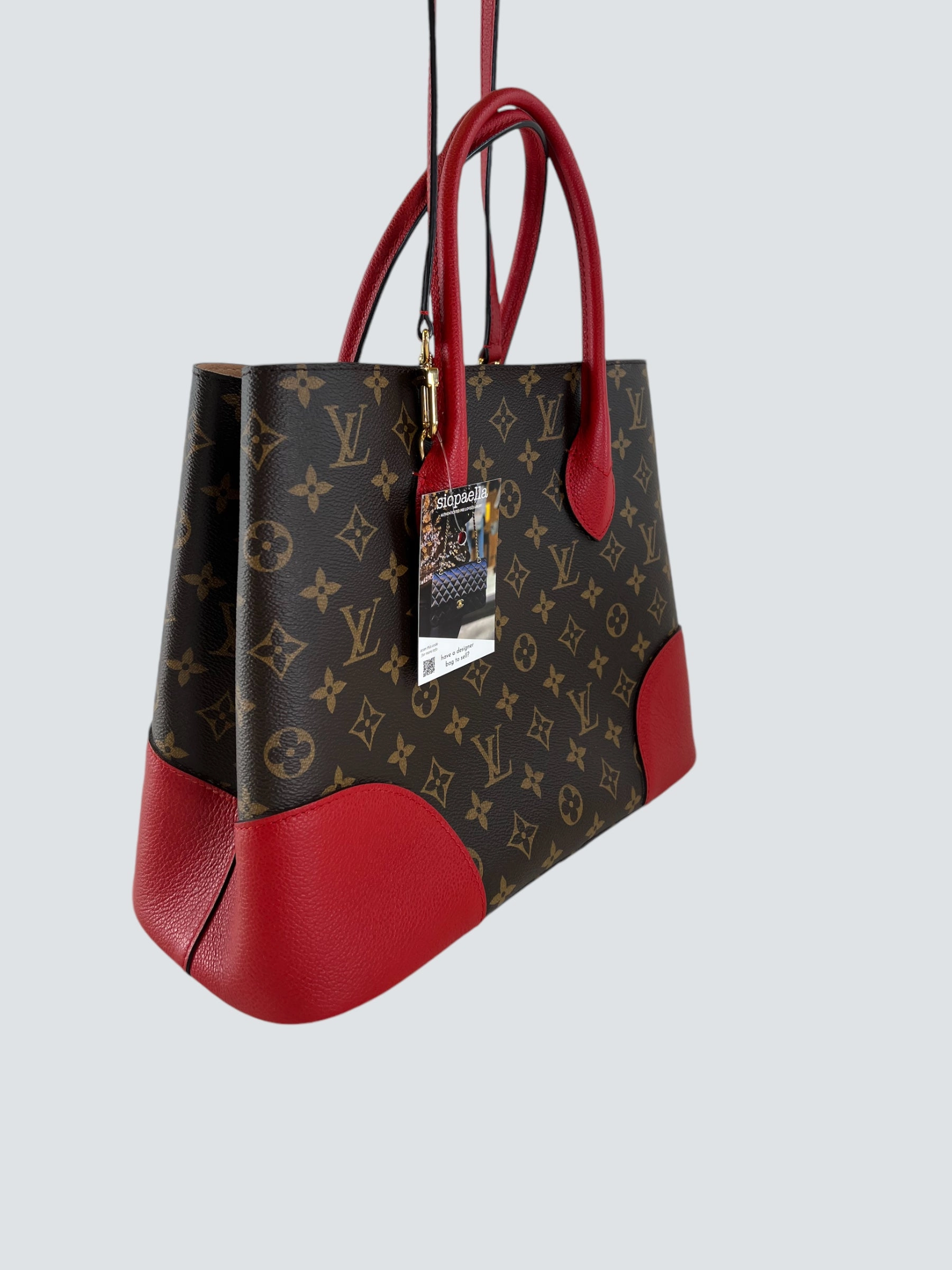 Louis Vuitton Monogram Canvas & Leather Flandrin Tote