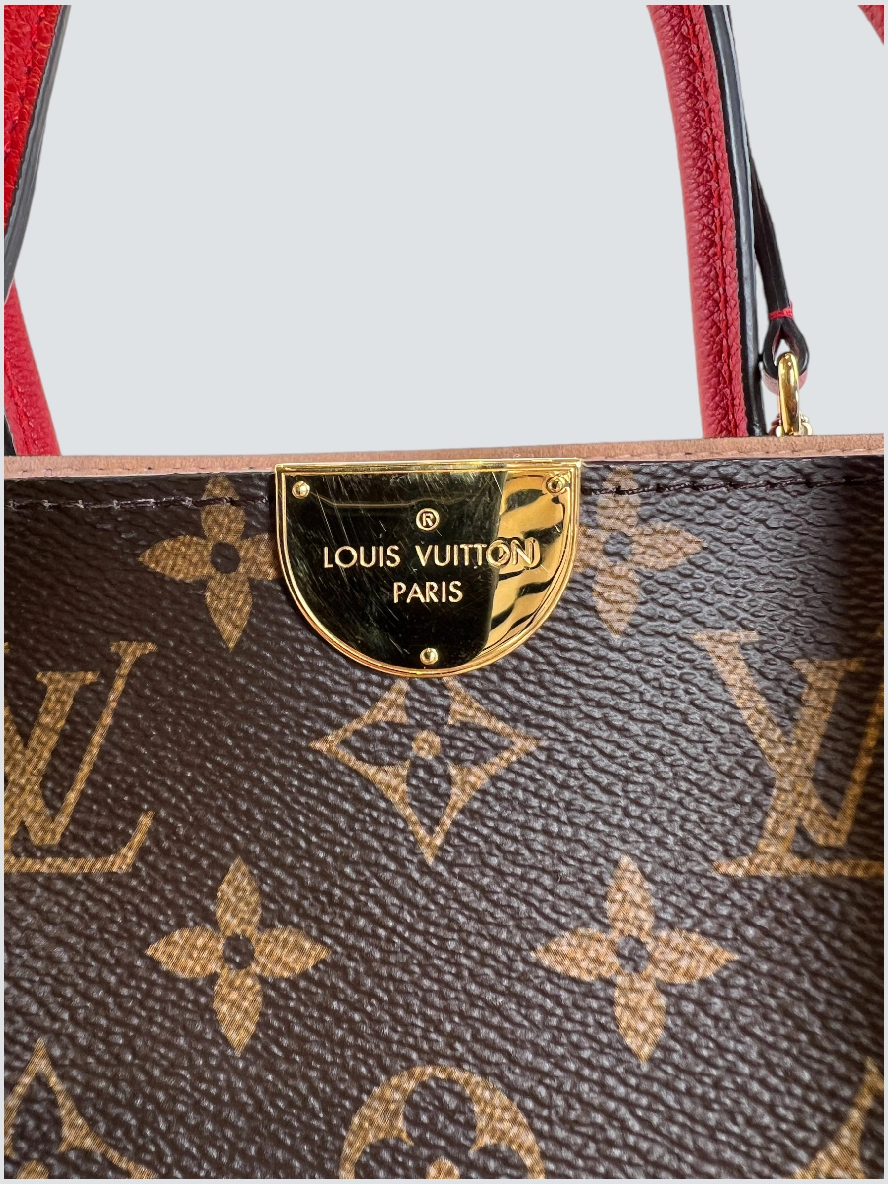 Louis Vuitton Monogram Canvas & Leather Flandrin Tote