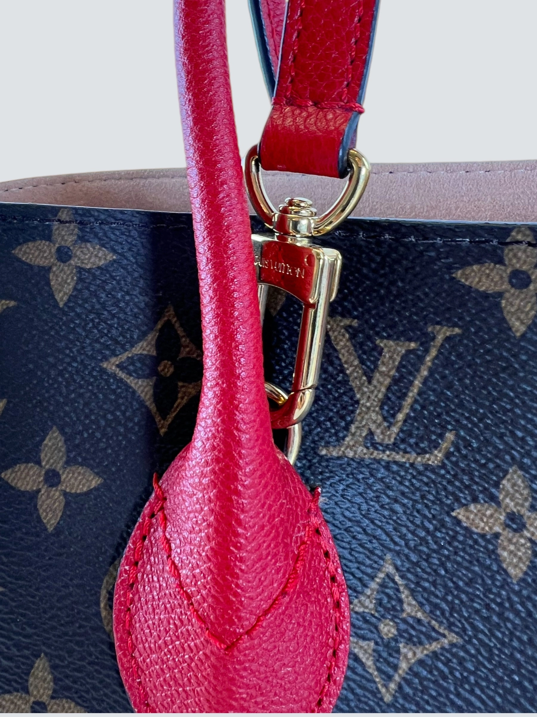 Louis Vuitton Monogram Canvas & Leather Flandrin Tote