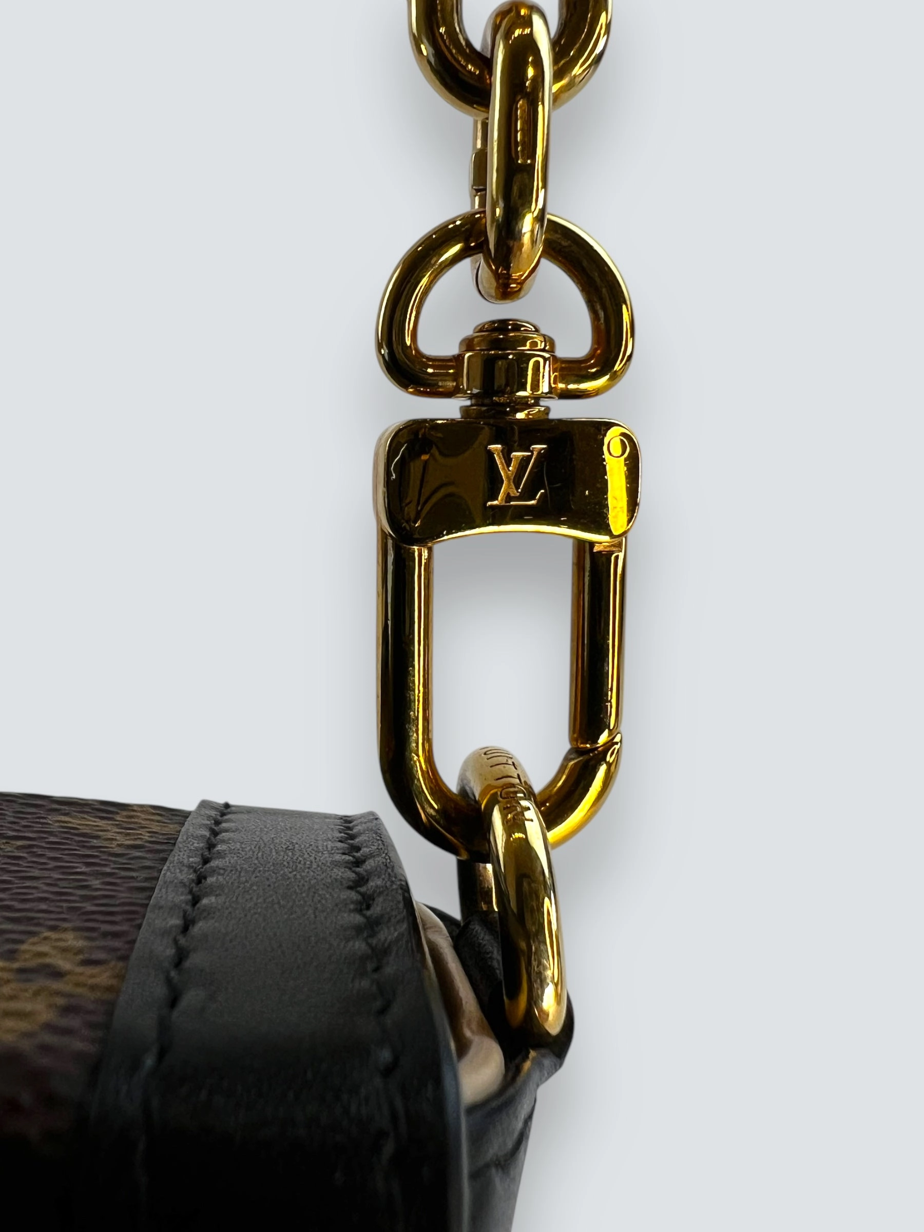 Louis Vuitton Monogram Canvas & Leather Vertical Trunk Crossbody