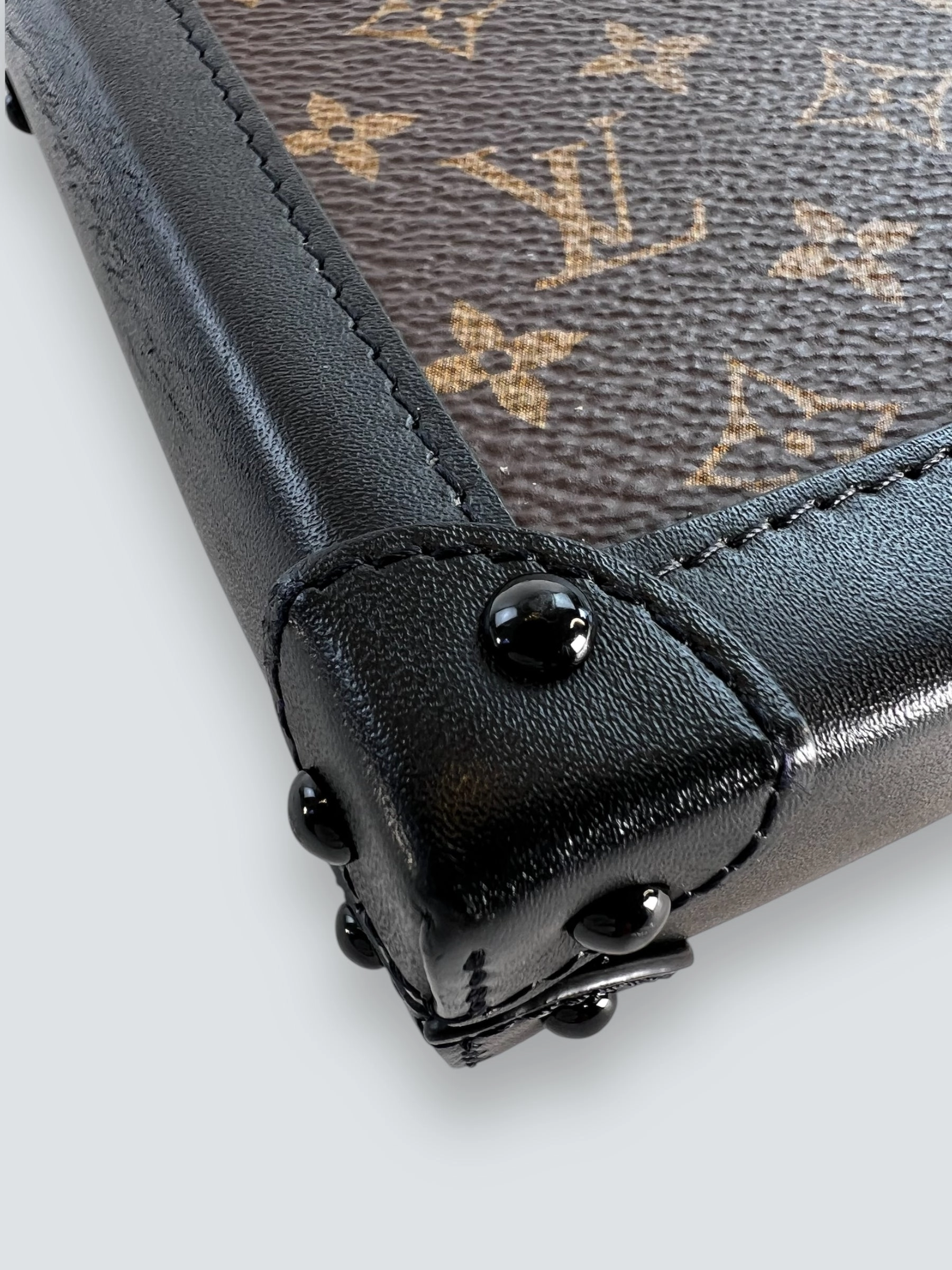 Louis Vuitton Monogram Canvas & Leather Vertical Trunk Crossbody