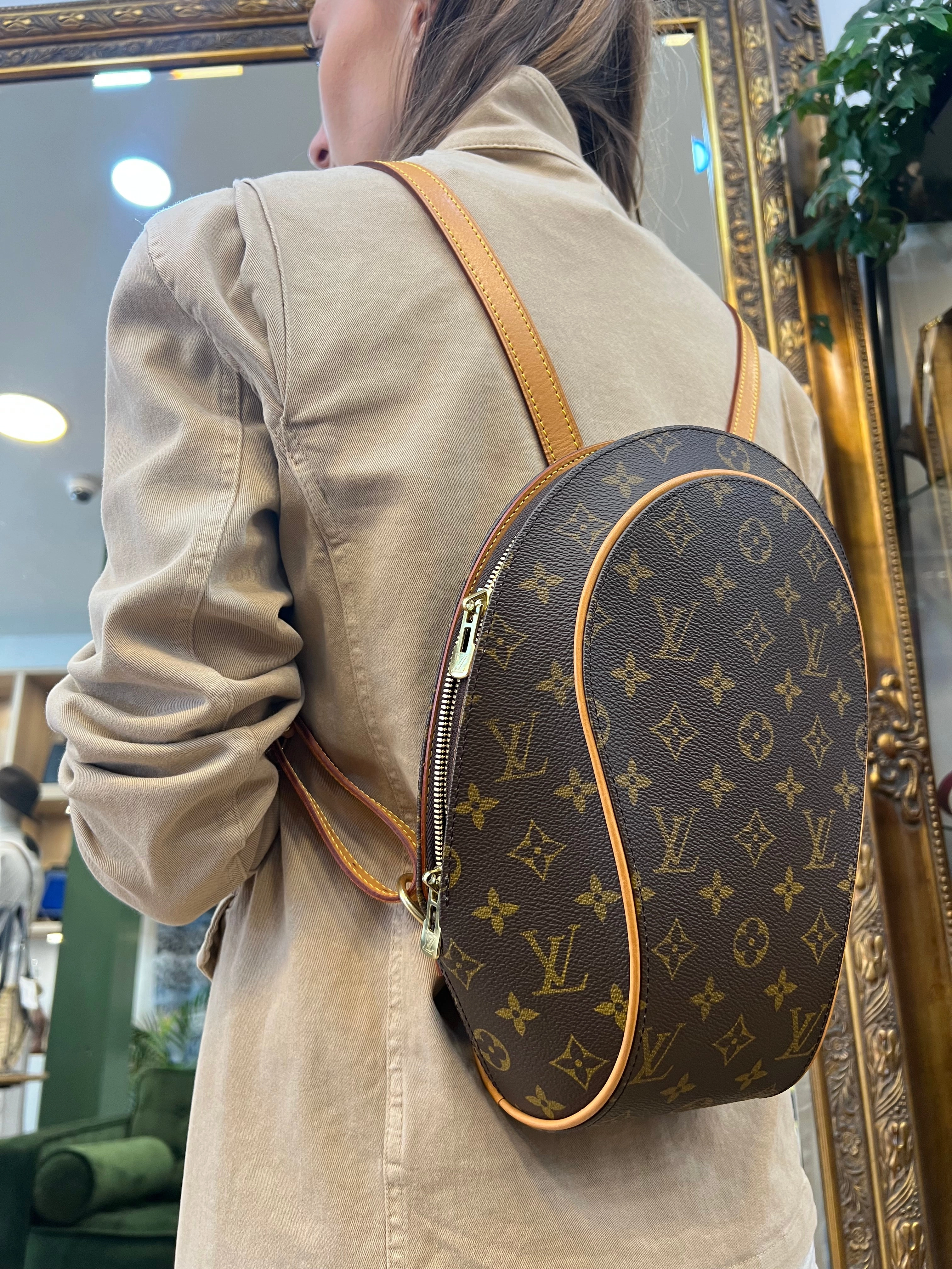 Louis Vuitton Monogram Canvas Ellipse Backpack