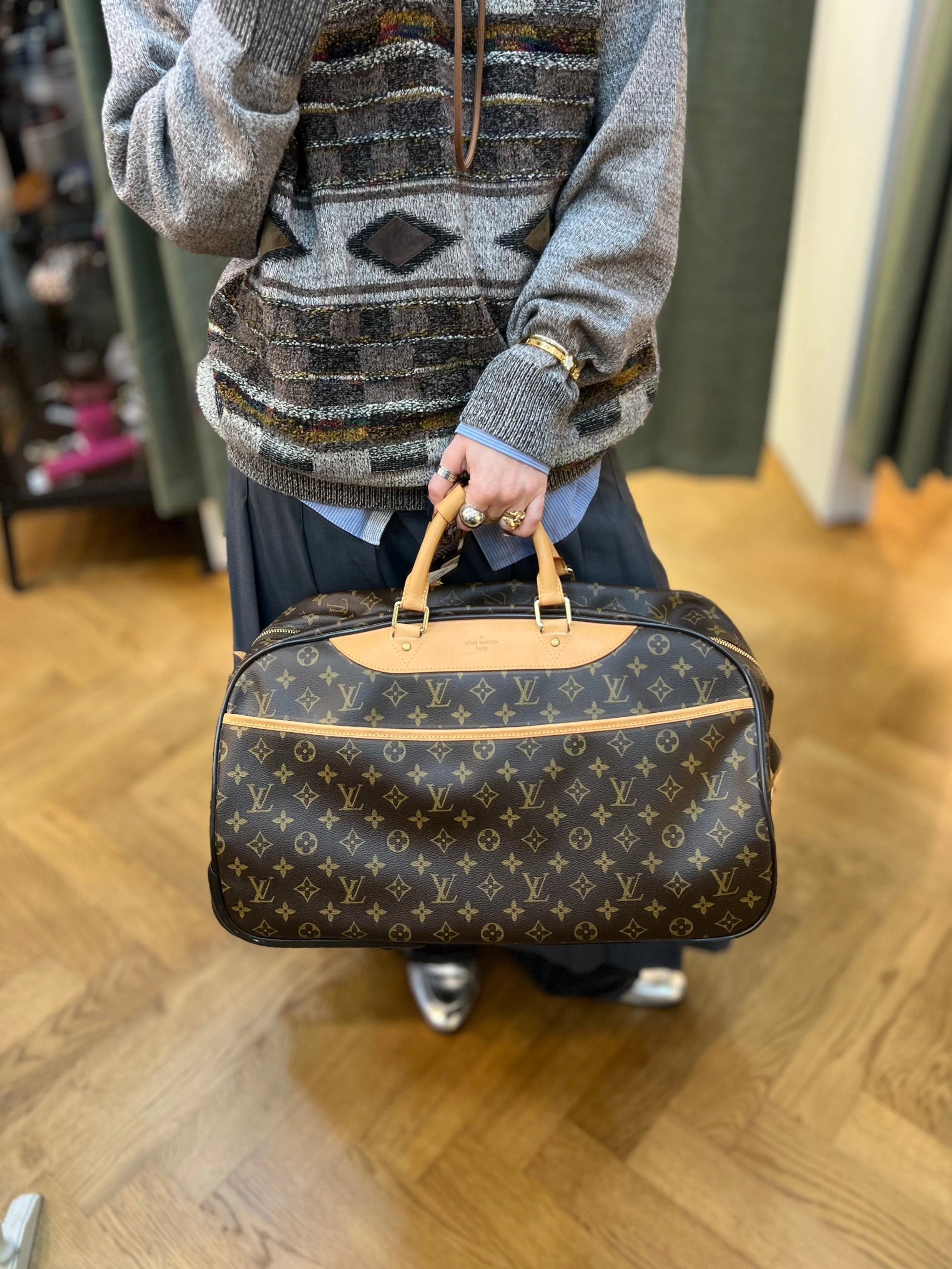 Louis Vuitton Monogram Canvas Eole 50 Rolling Luggage