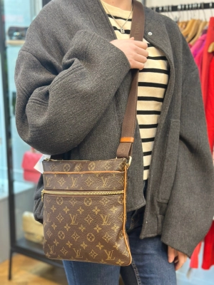 Louis Vuitton Monogram Canvas Pochette Valmy Crossbody