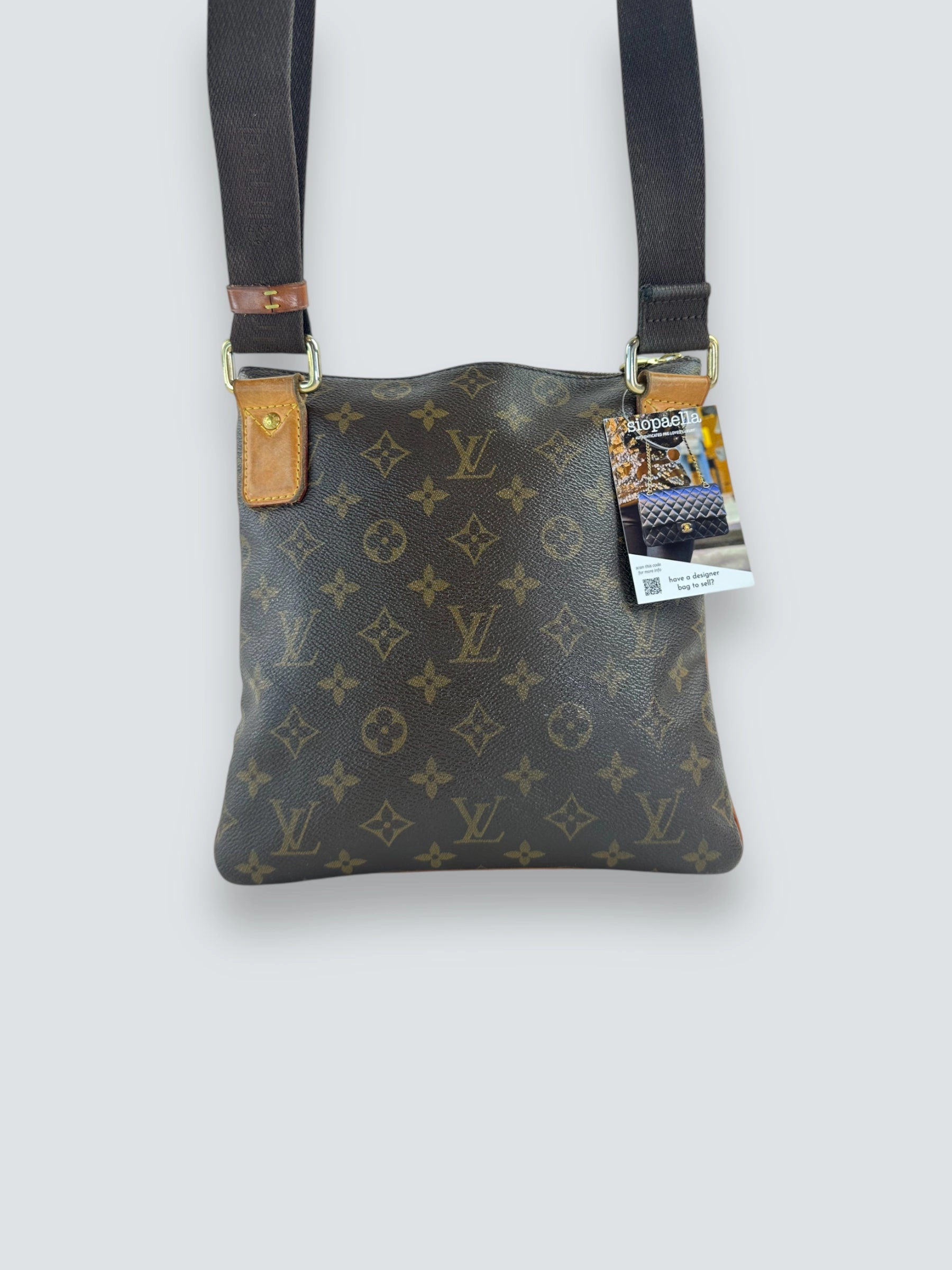 Louis Vuitton Monogram Canvas Pochette Valmy Crossbody