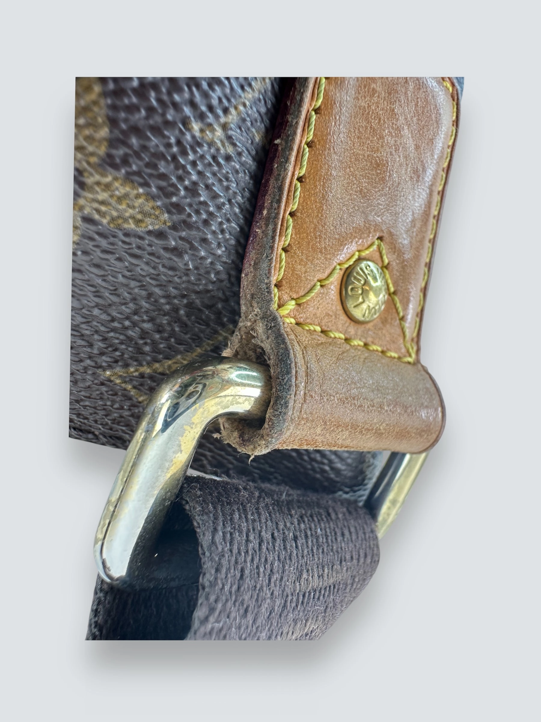 Louis Vuitton Monogram Canvas Pochette Valmy Crossbody