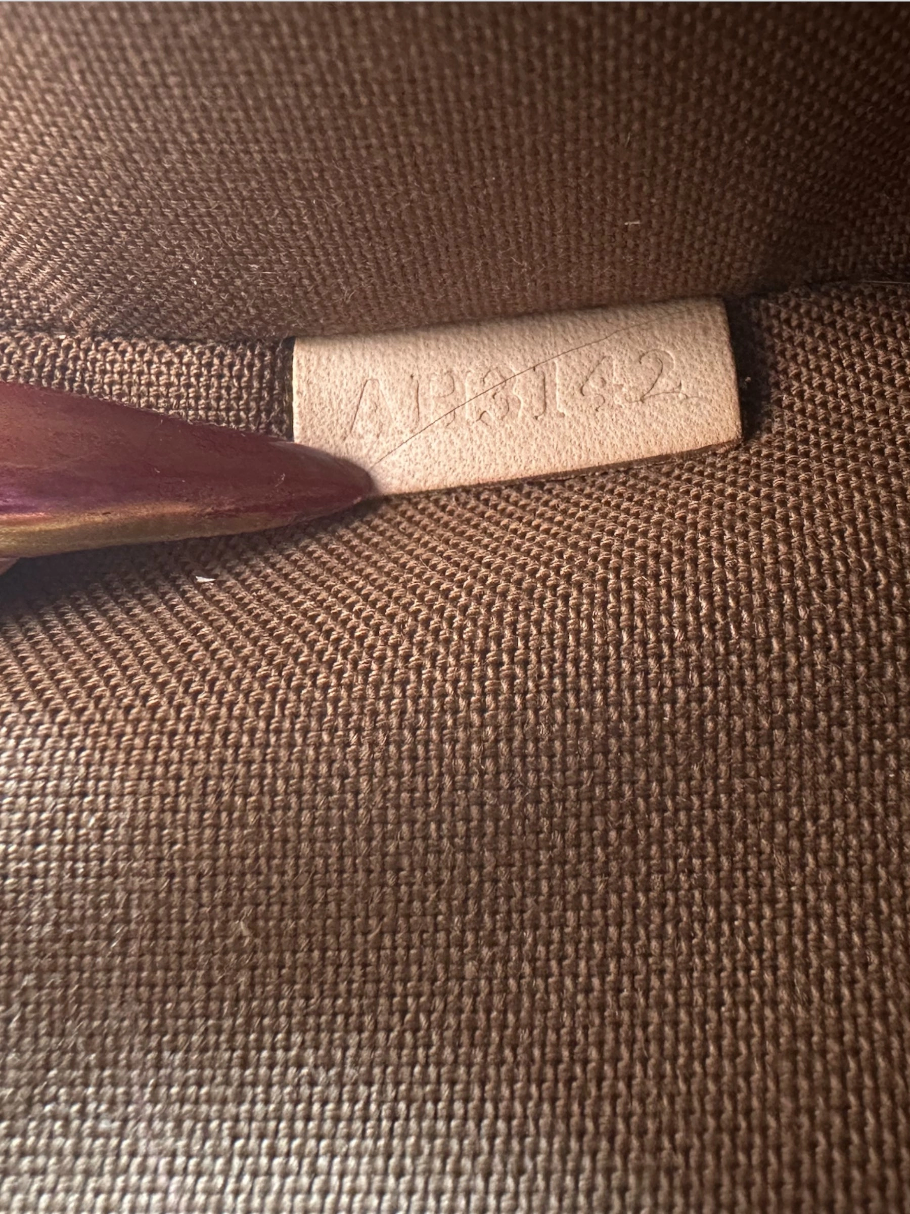 Louis Vuitton Monogram Canvas Pochette Valmy Crossbody