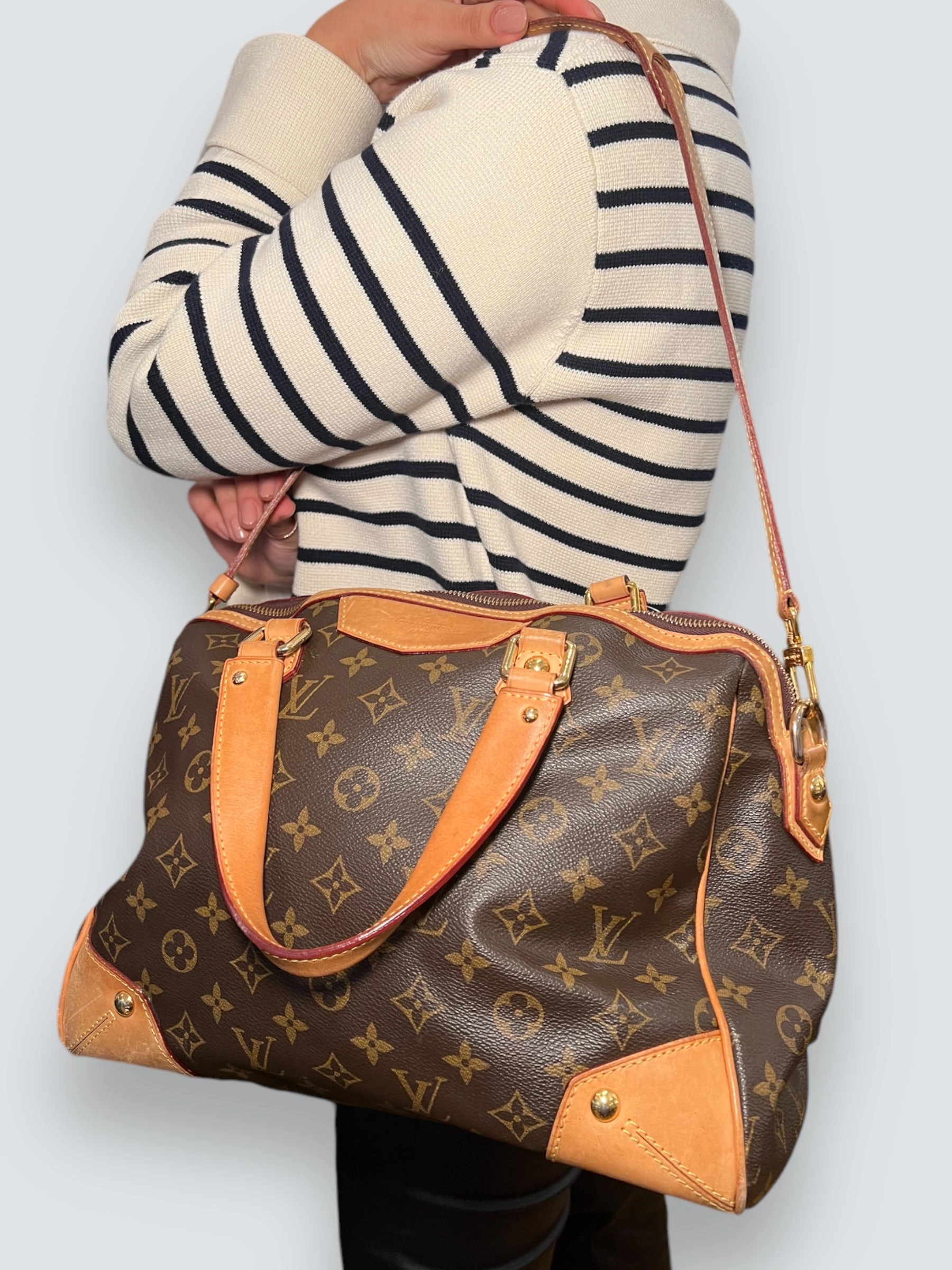 Louis Vuitton Monogram Canvas Retiro Tote