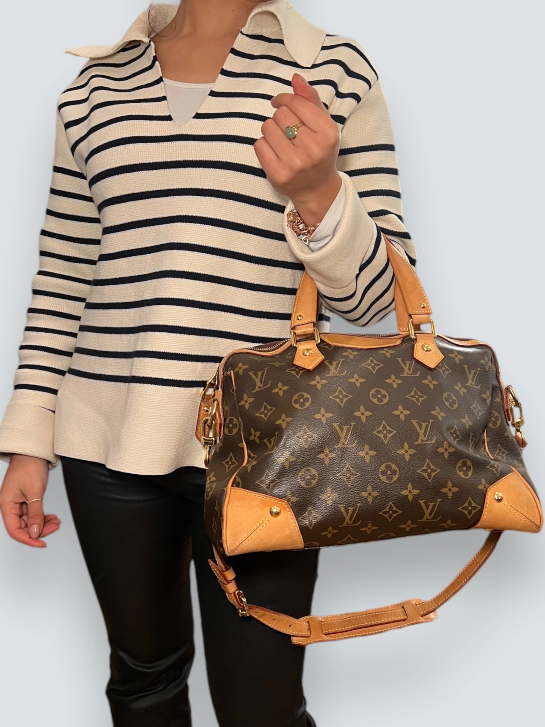 Louis Vuitton Monogram Canvas Retiro Tote