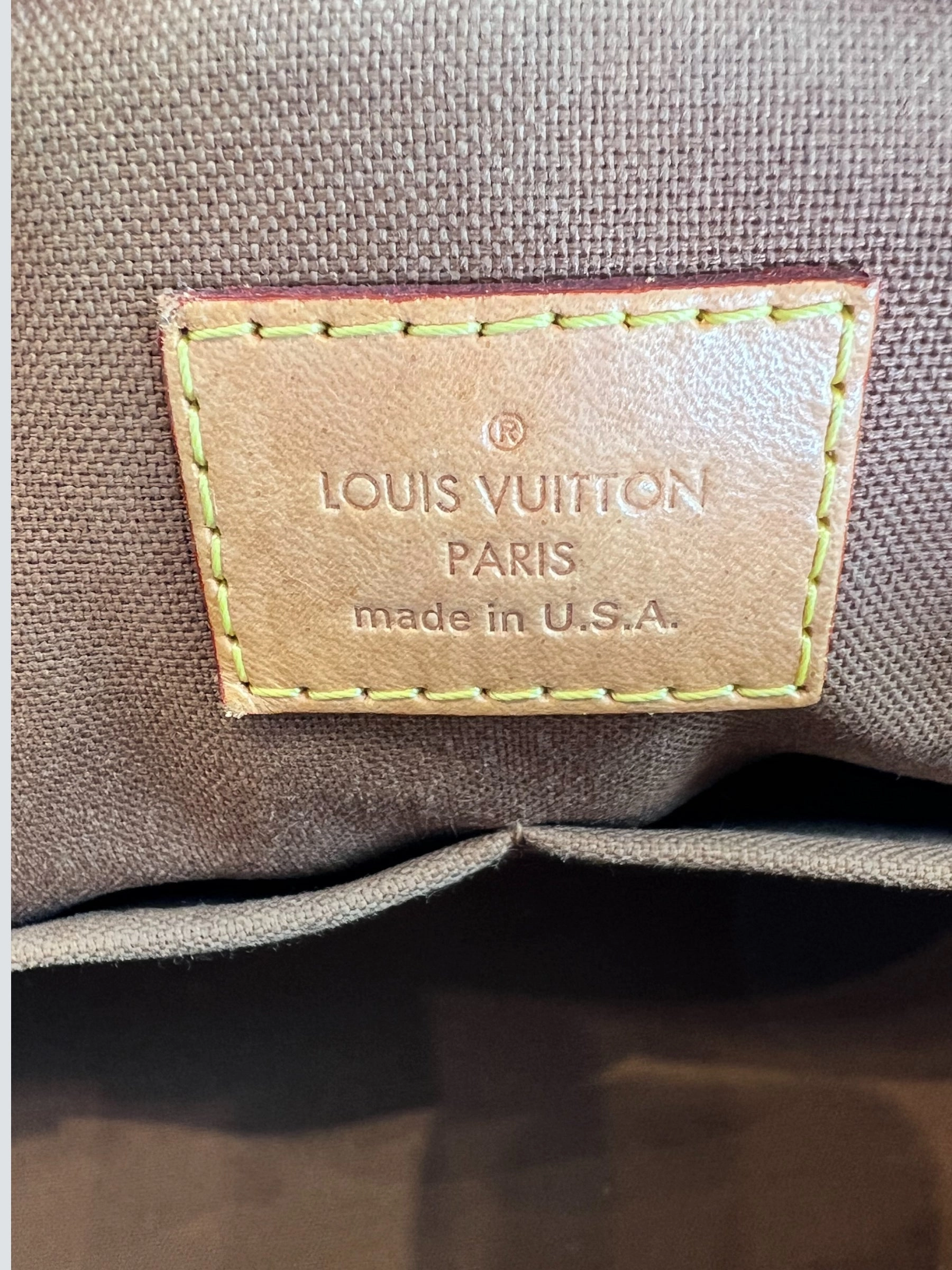Louis Vuitton Monogram Canvas Tivoli Shoulder Bag