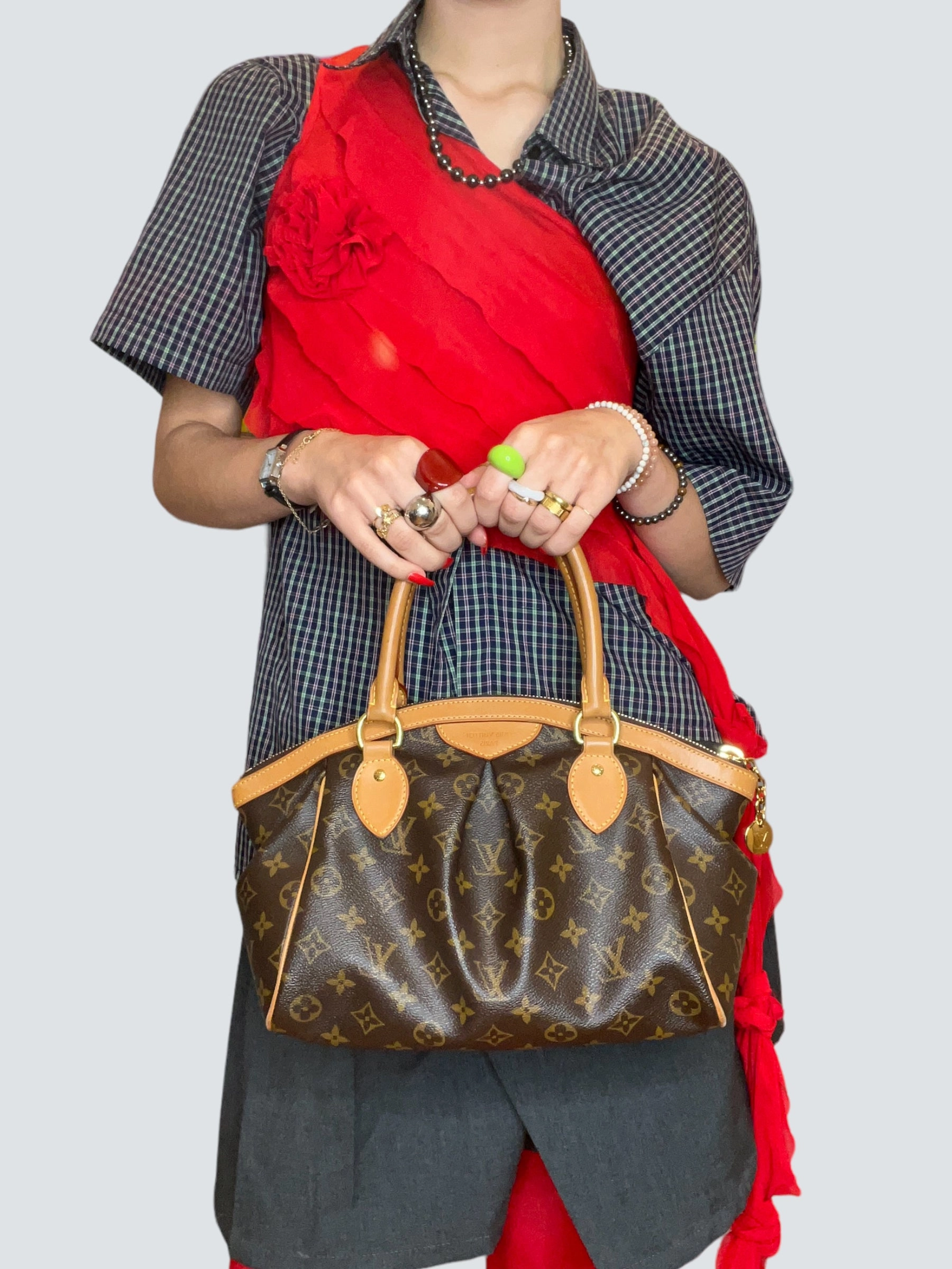 Louis Vuitton Monogram Canvas Tivoli Shoulder Bag
