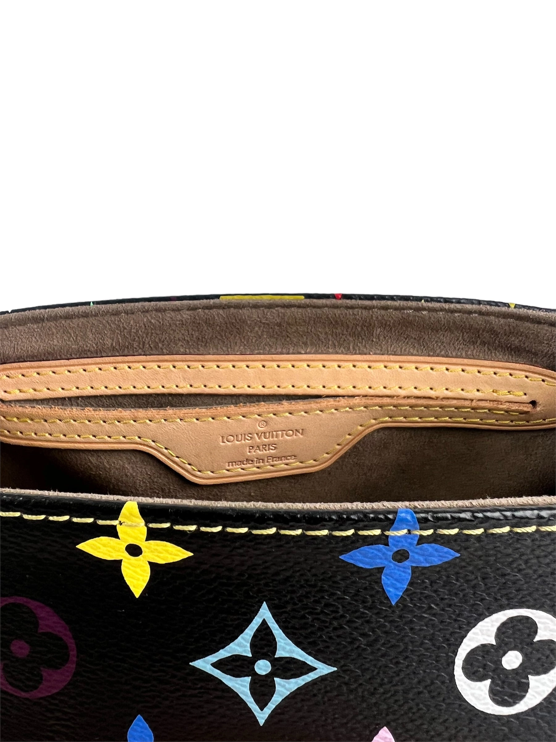 Louis Vuitton X Takashi Murakami Limited Edition Multicolor Monogram Canvas & Leather Marilyn Shoulder Bag
