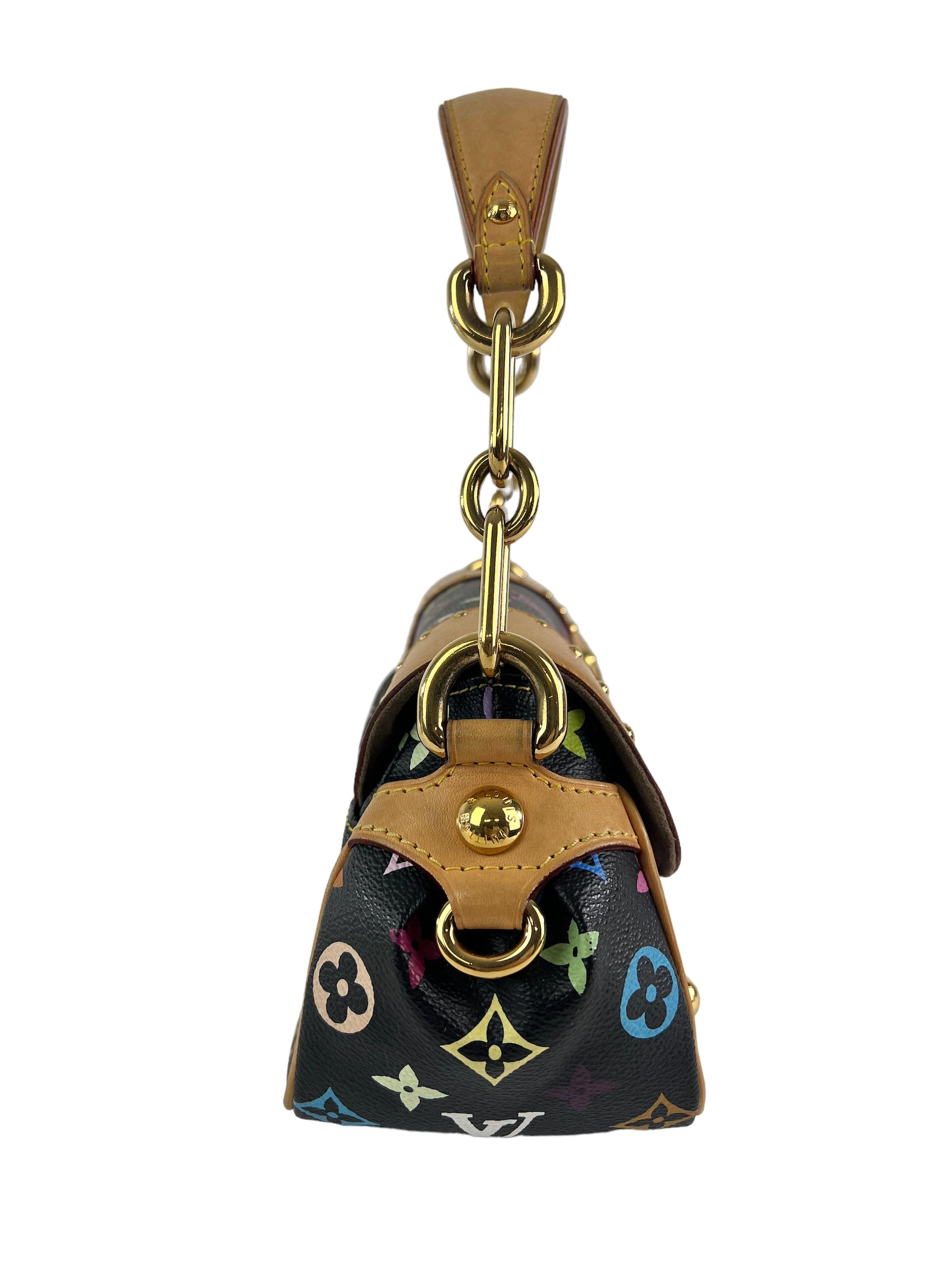 Louis Vuitton X Takashi Murakami Limited Edition Multicolor Monogram Canvas & Leather Marilyn Shoulder Bag