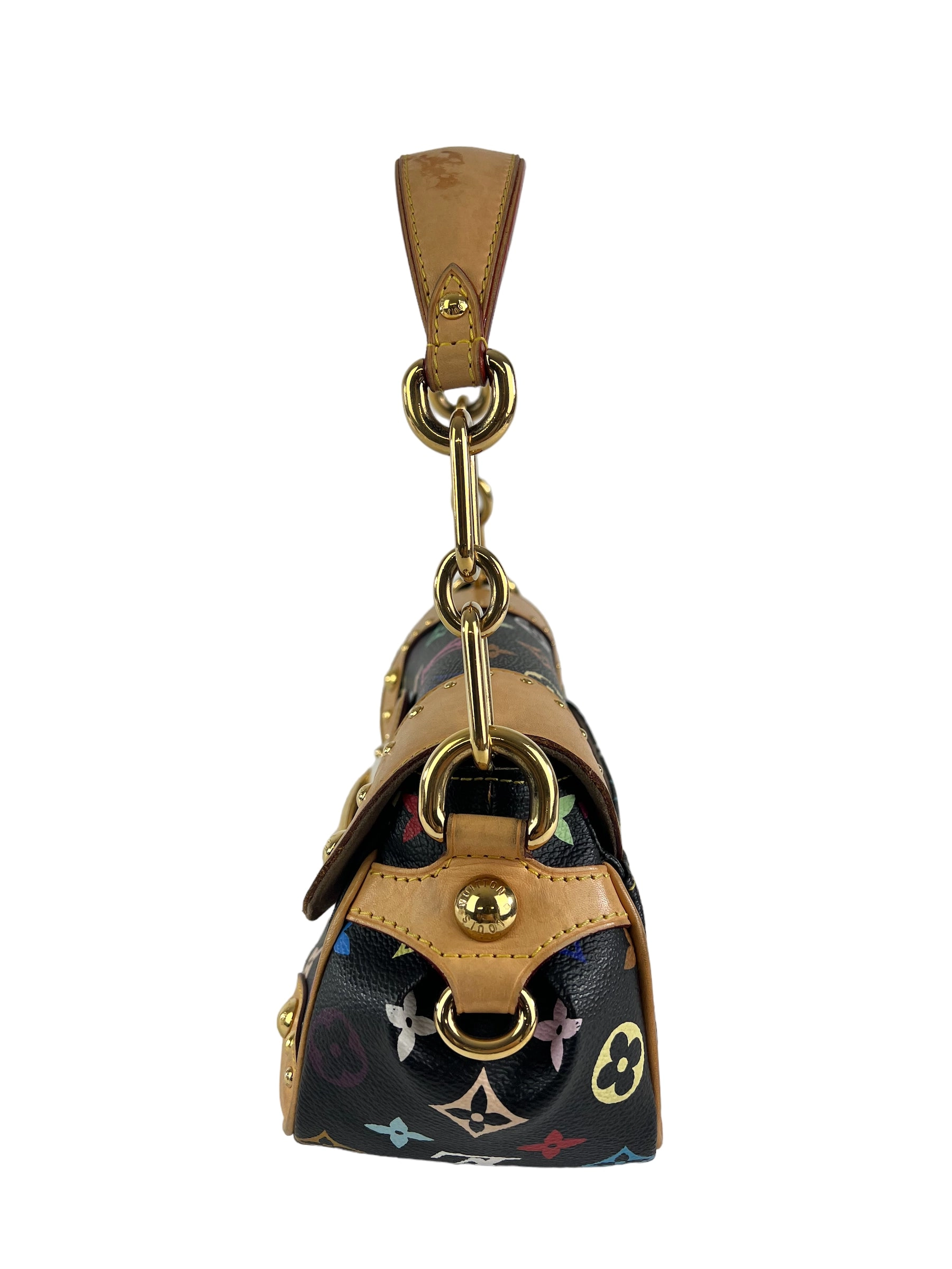 Louis Vuitton X Takashi Murakami Limited Edition Multicolor Monogram Canvas & Leather Marilyn Shoulder Bag