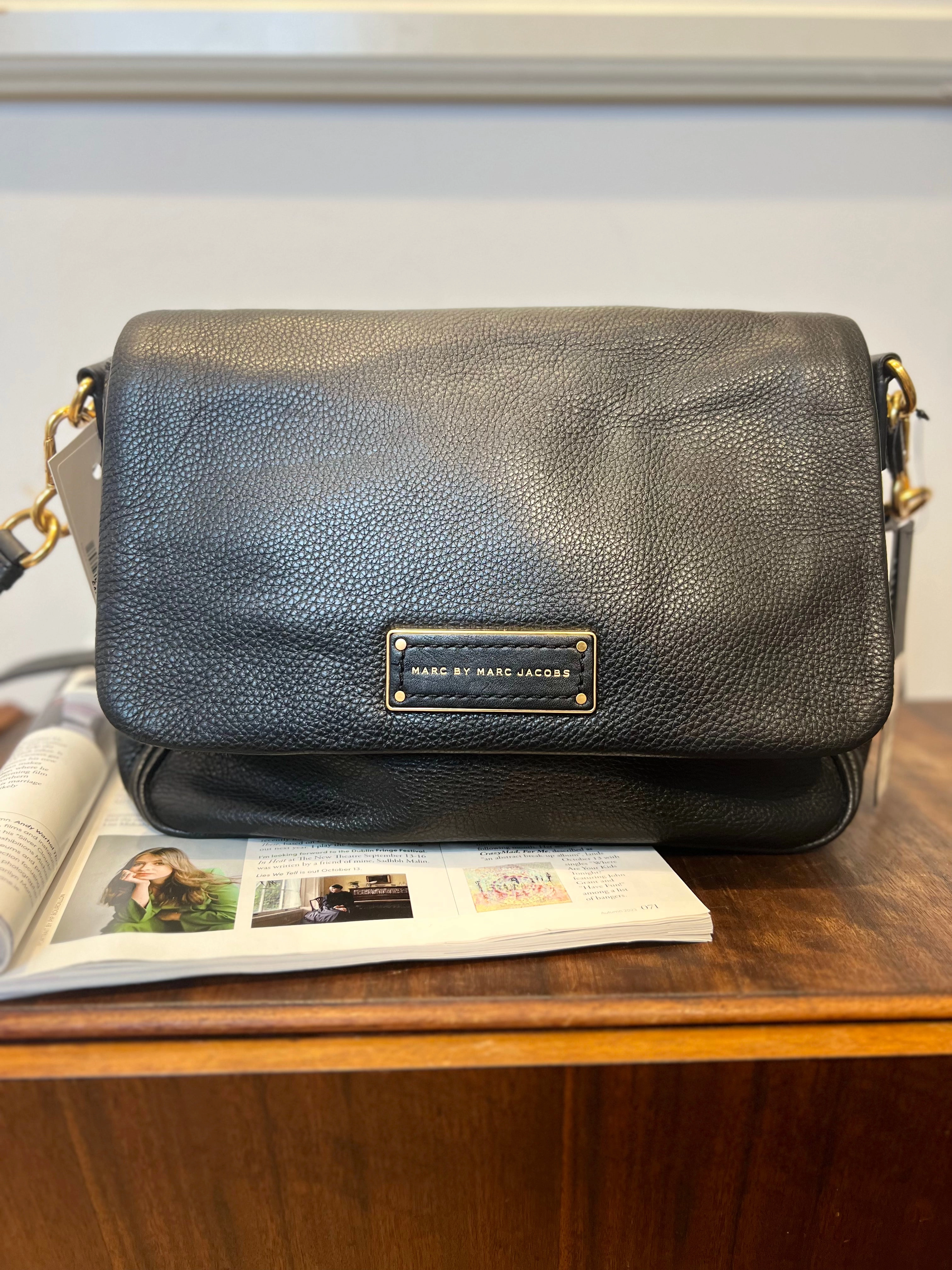 Marc by Marc Jacobs Black Leather Crossbody