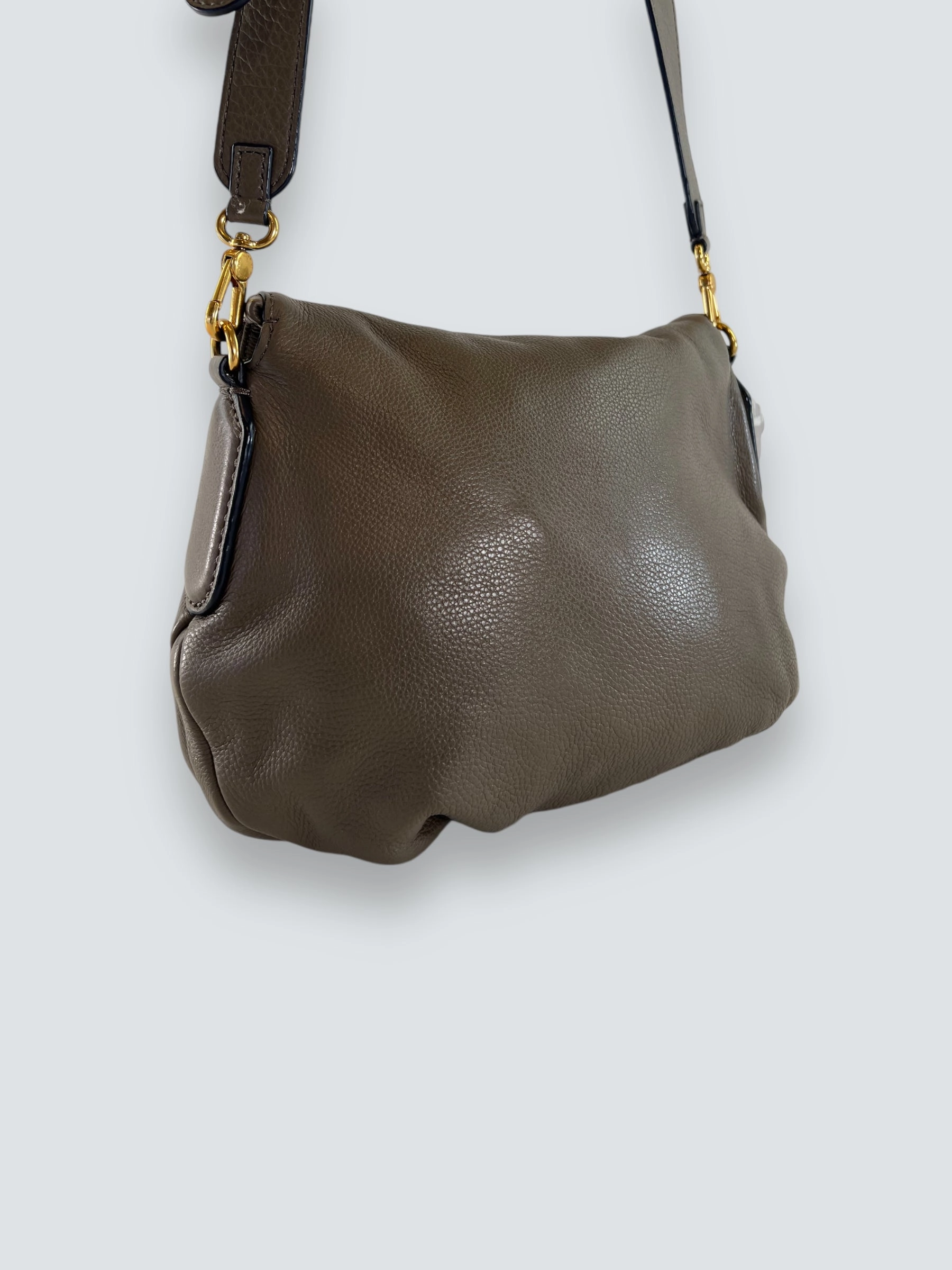 Marc by Marc Jacobs Taupe  Leather Natasha Crossbody