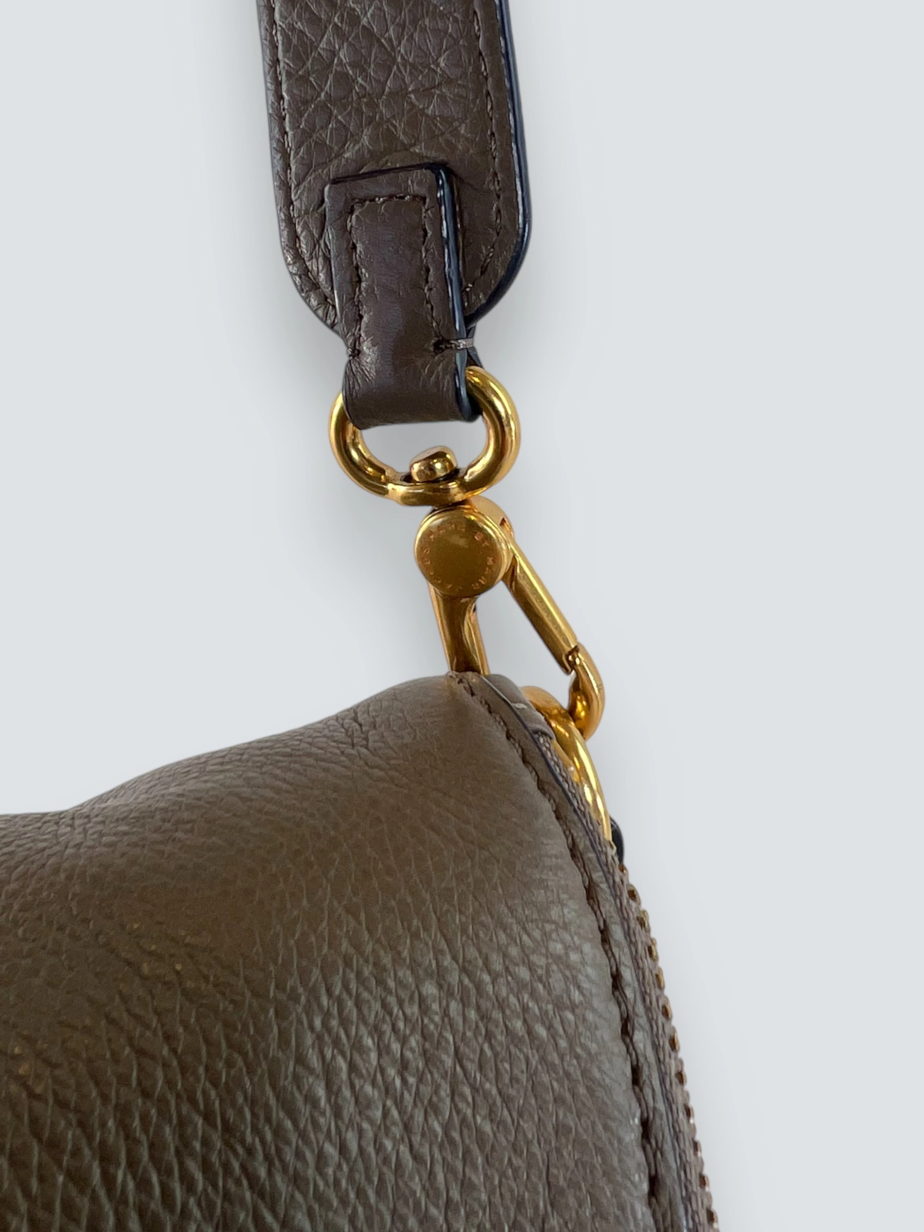 Marc by Marc Jacobs Taupe  Leather Natasha Crossbody