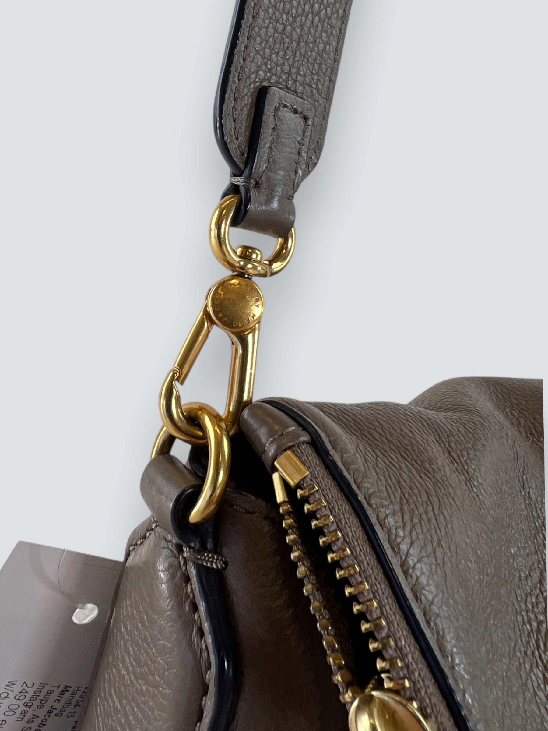 Marc by Marc Jacobs Taupe  Leather Natasha Crossbody