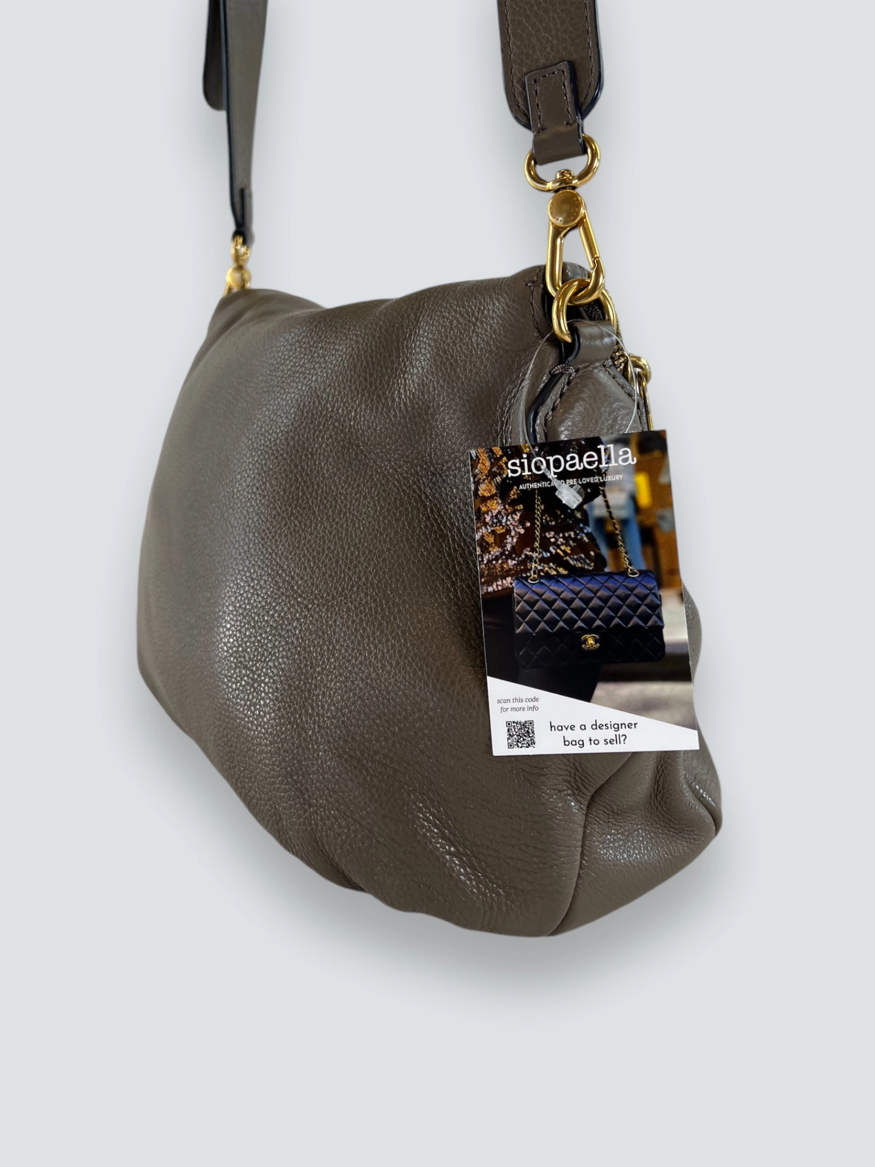 Marc by Marc Jacobs Taupe  Leather Natasha Crossbody