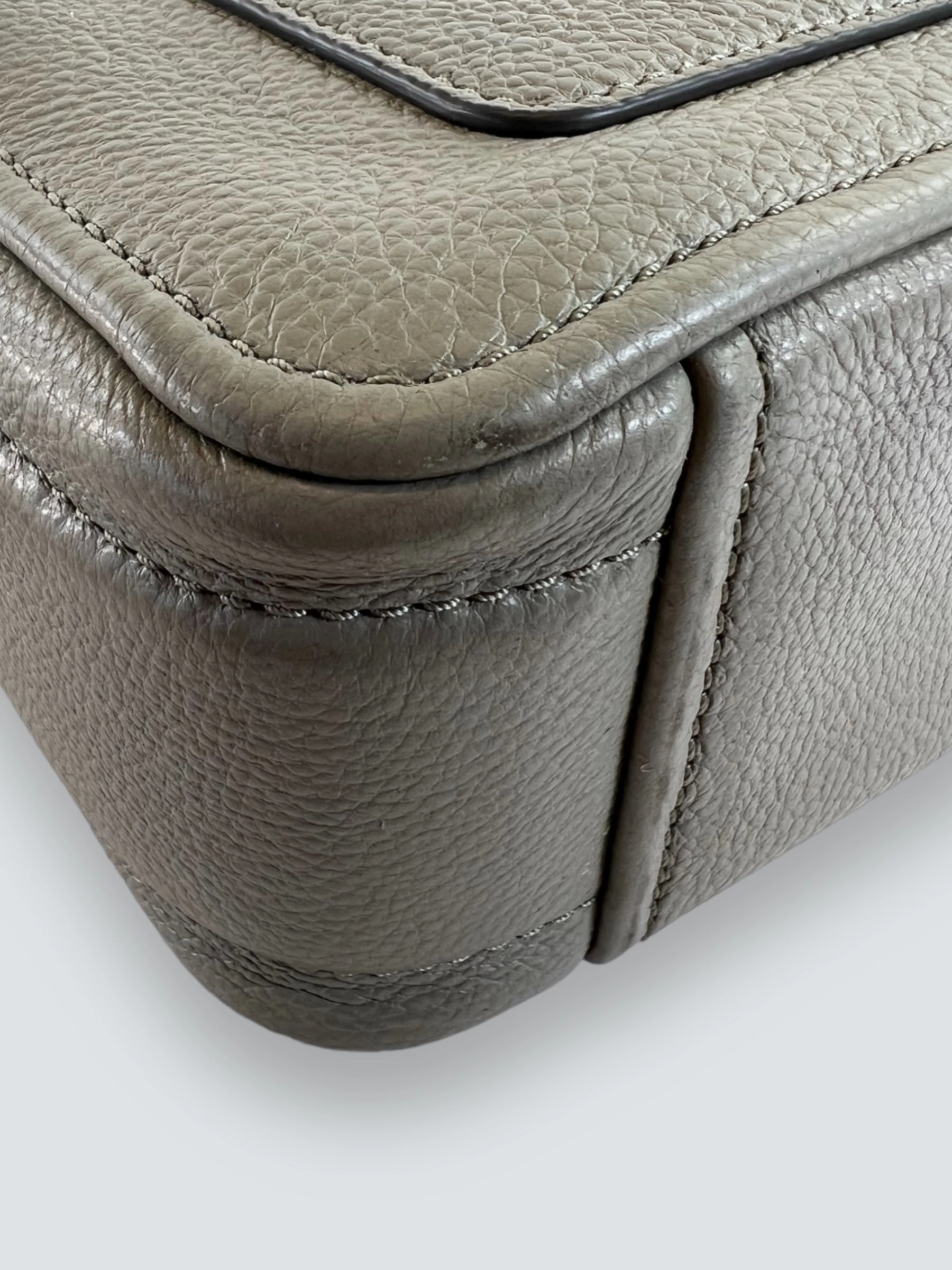 Marc Jacobs Grey The Moto Shot Crossbody