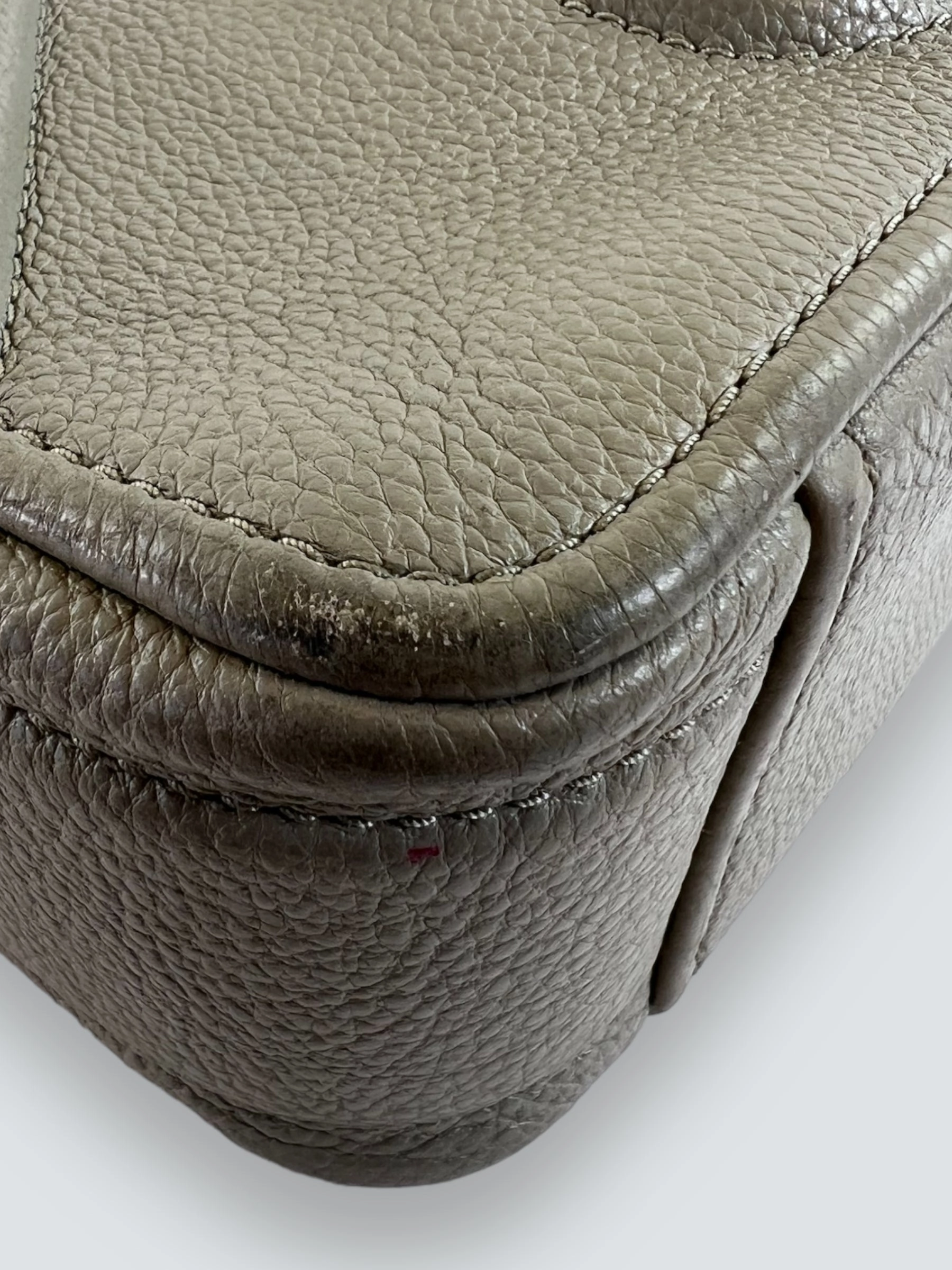 Marc Jacobs Grey The Moto Shot Crossbody