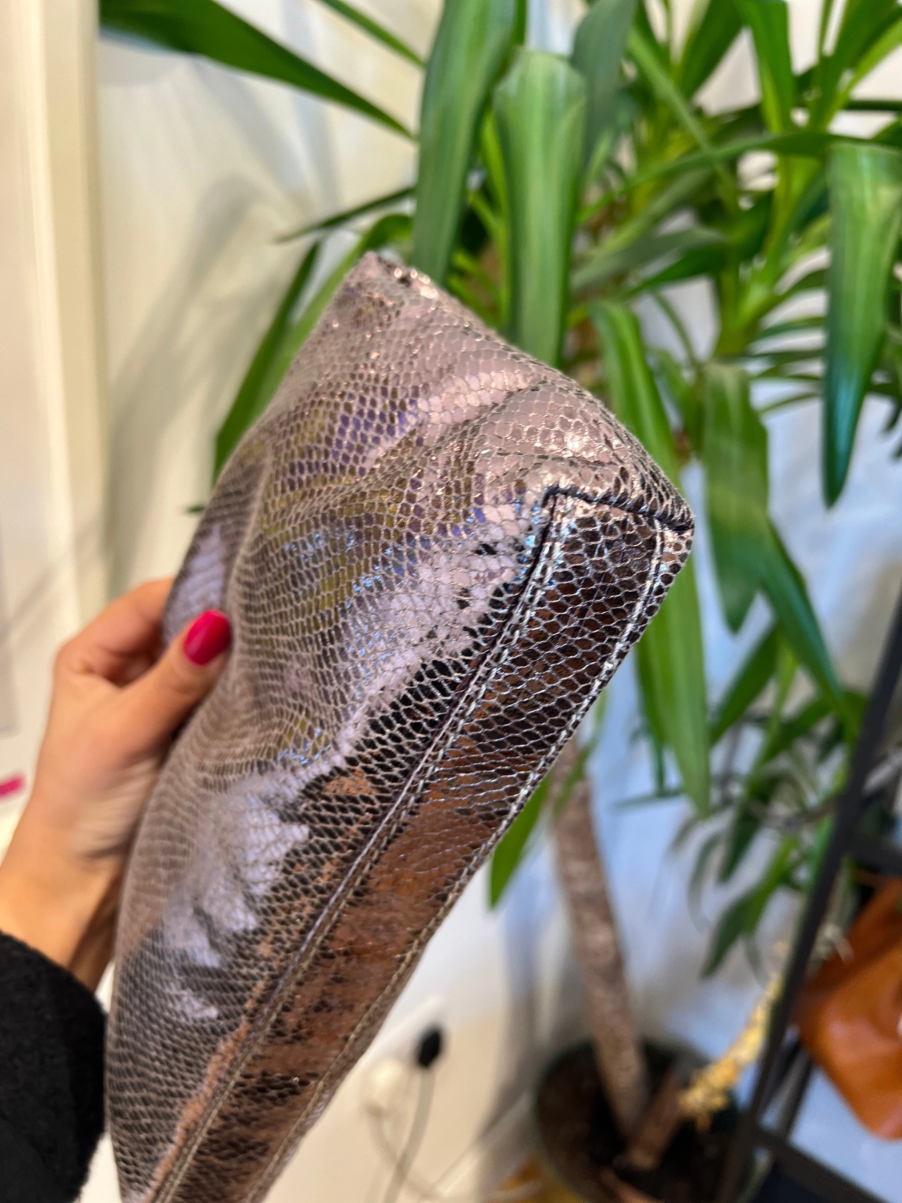 Marc Jacobs Metallic Clutch