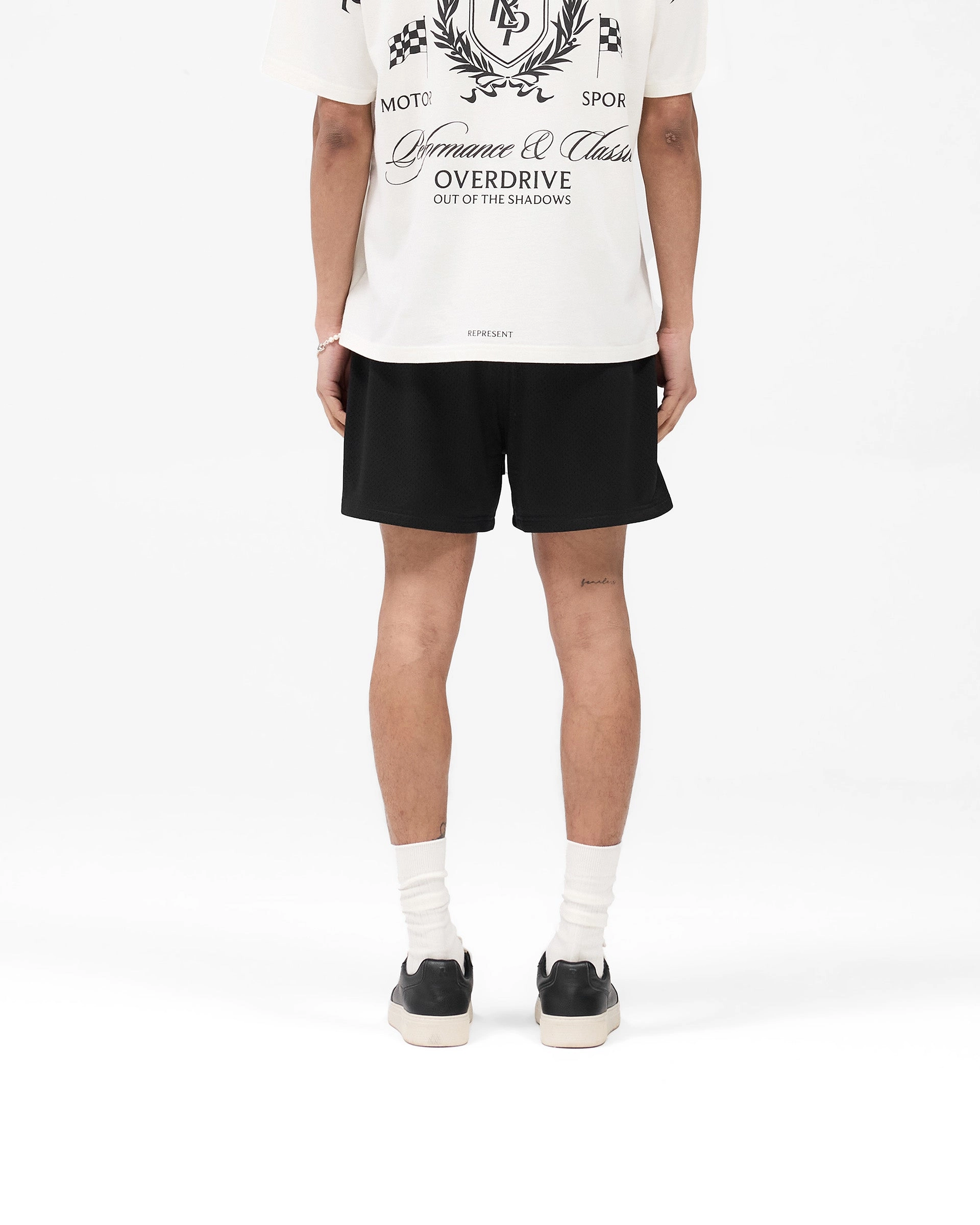 Mesh Short - Jet Black