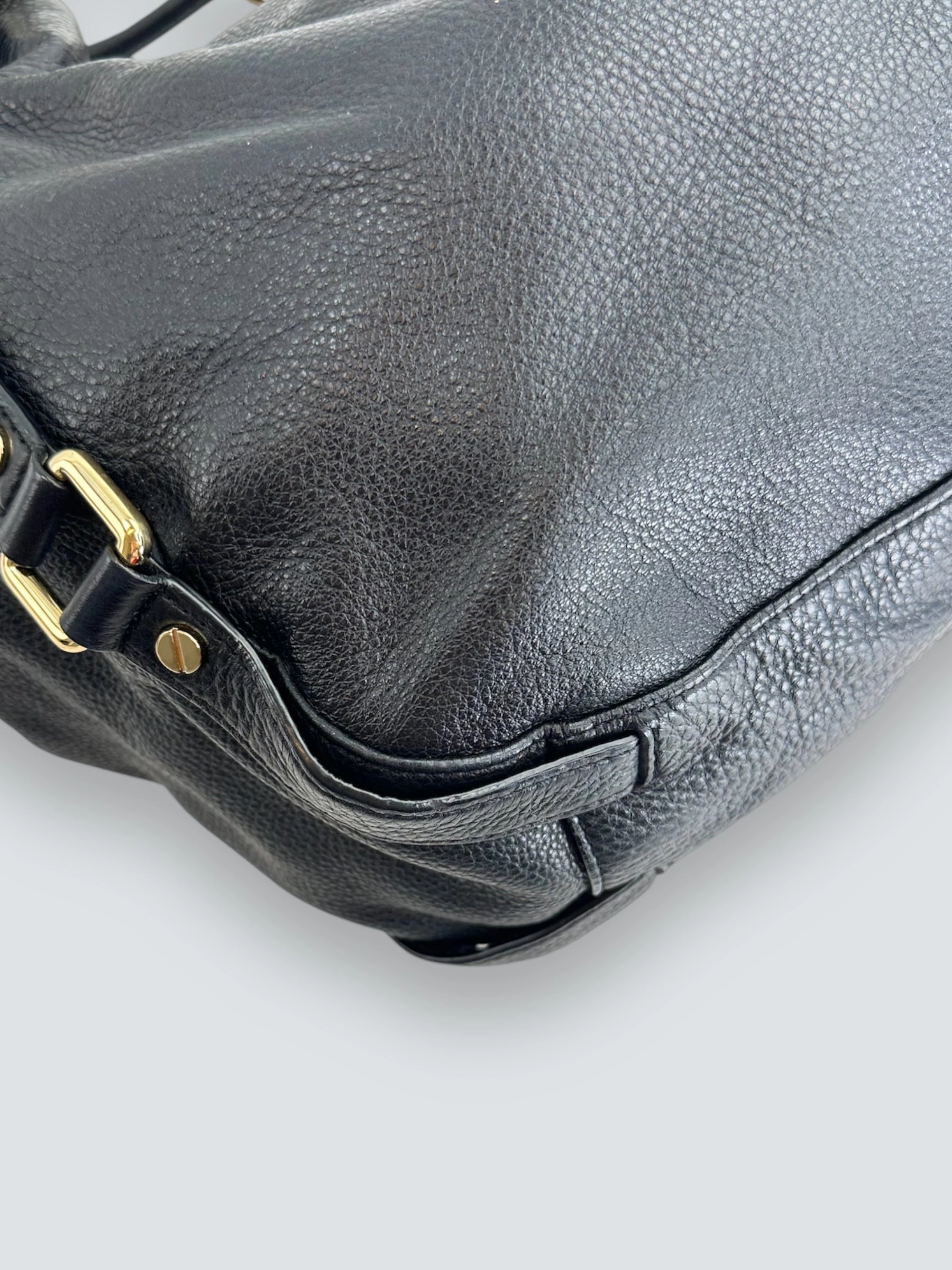 Michael Kors Black Leather Handbag
