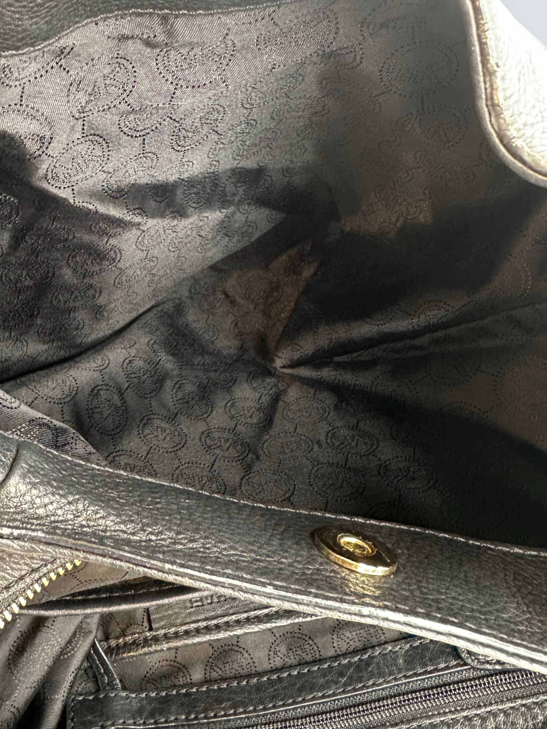 Michael Kors Black Leather Handbag