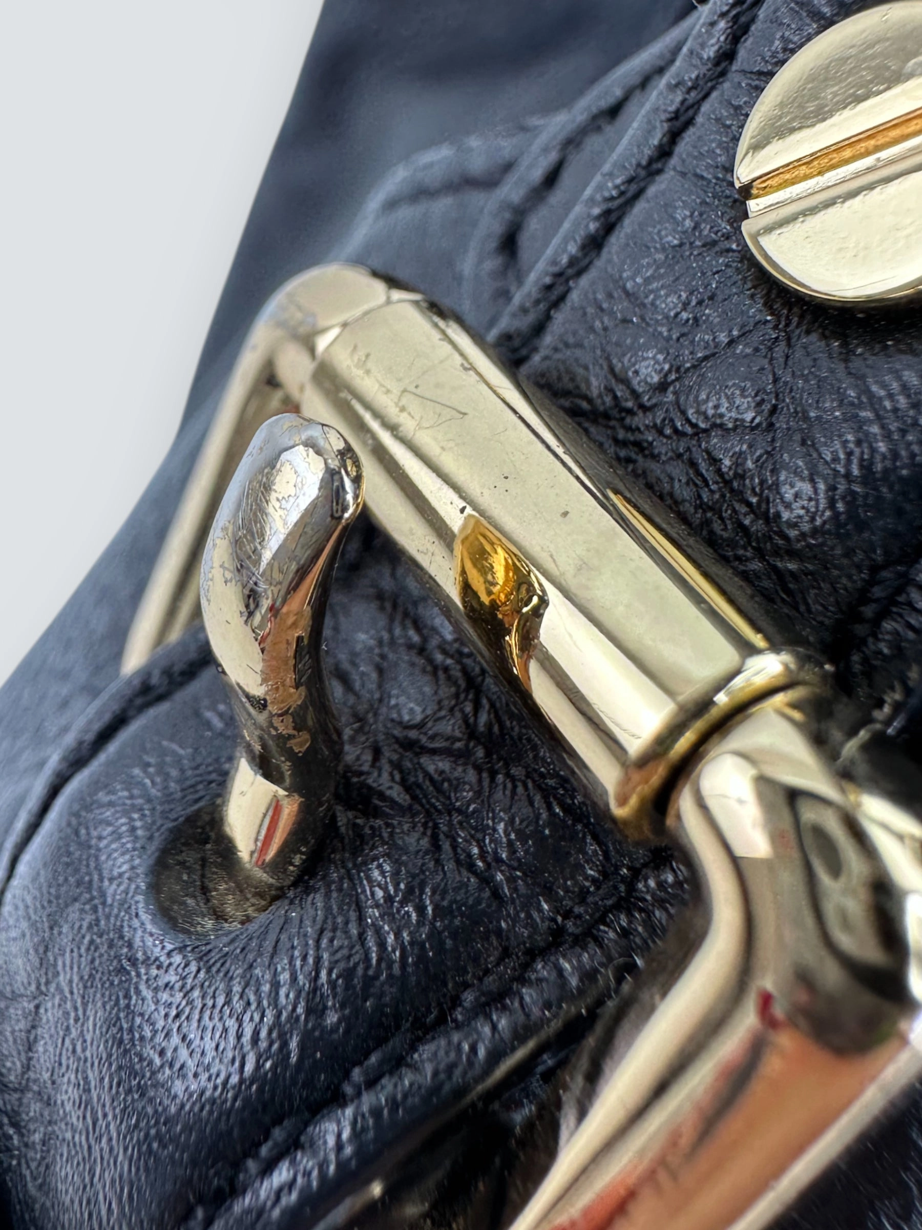 Michael Kors Black Leather Handbag